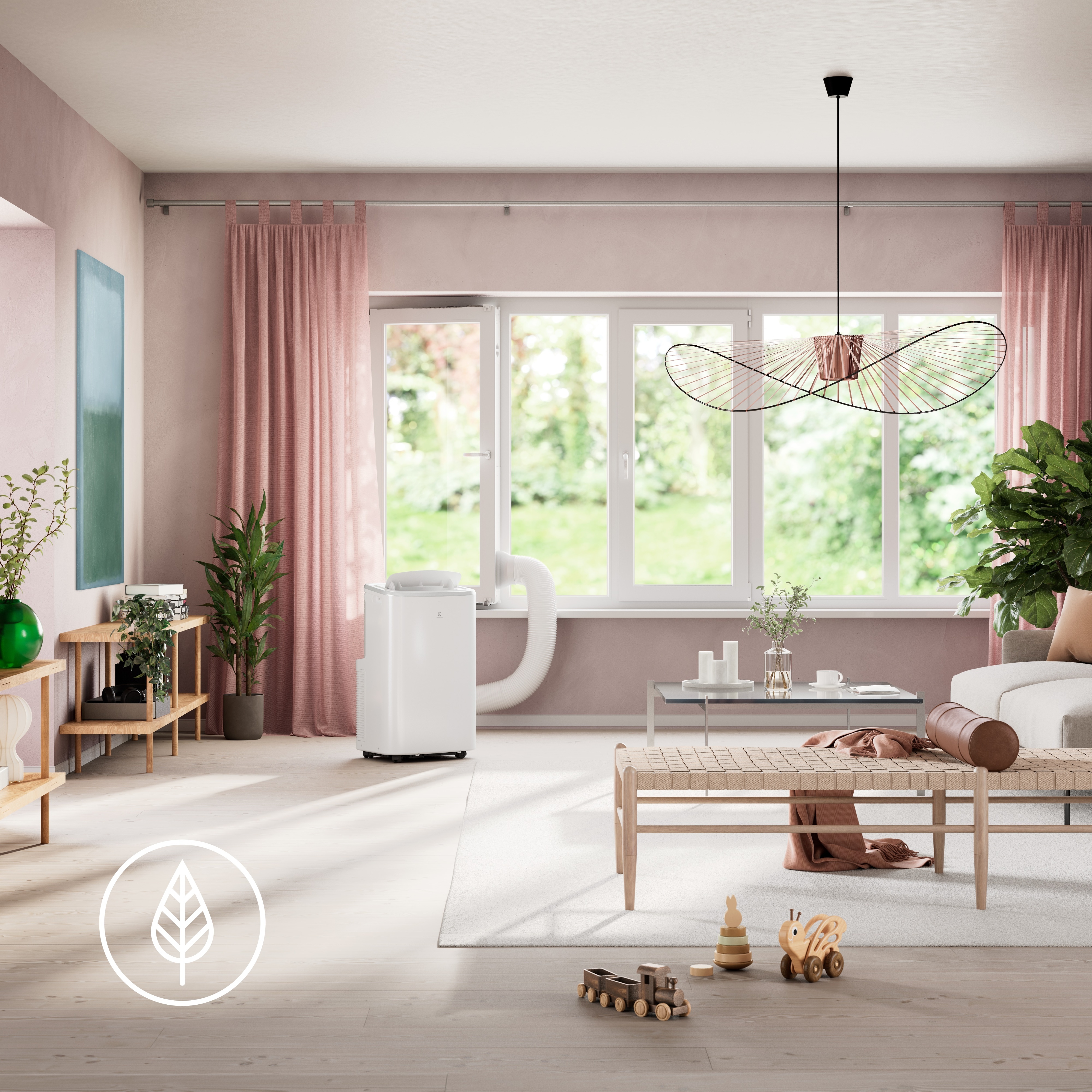 Electrolux Comfort 600 EXP26U759CW -siirrettävä ilmastointilaite