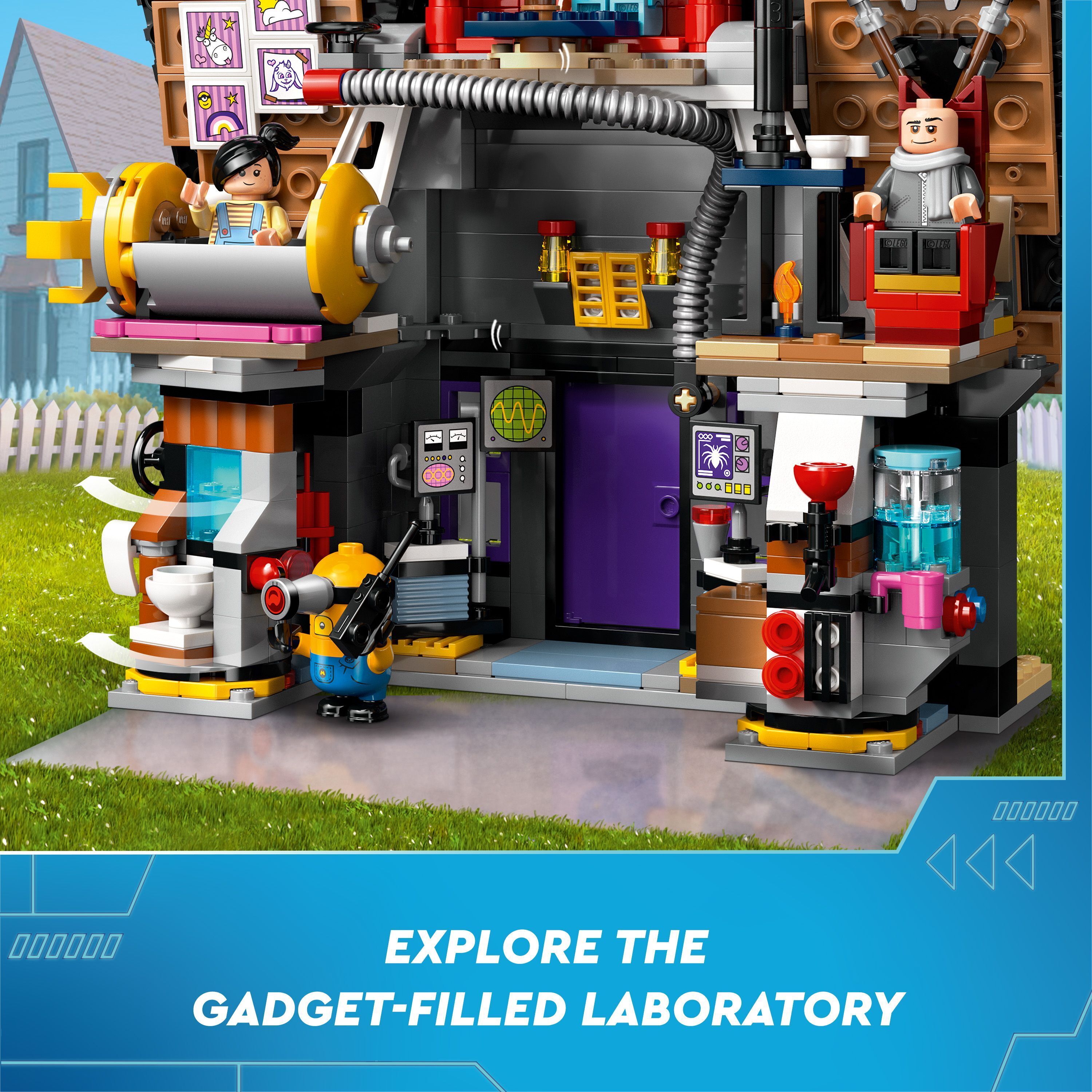 LEGO Minions 75583  - Kätyrien ja Grun kotitalo