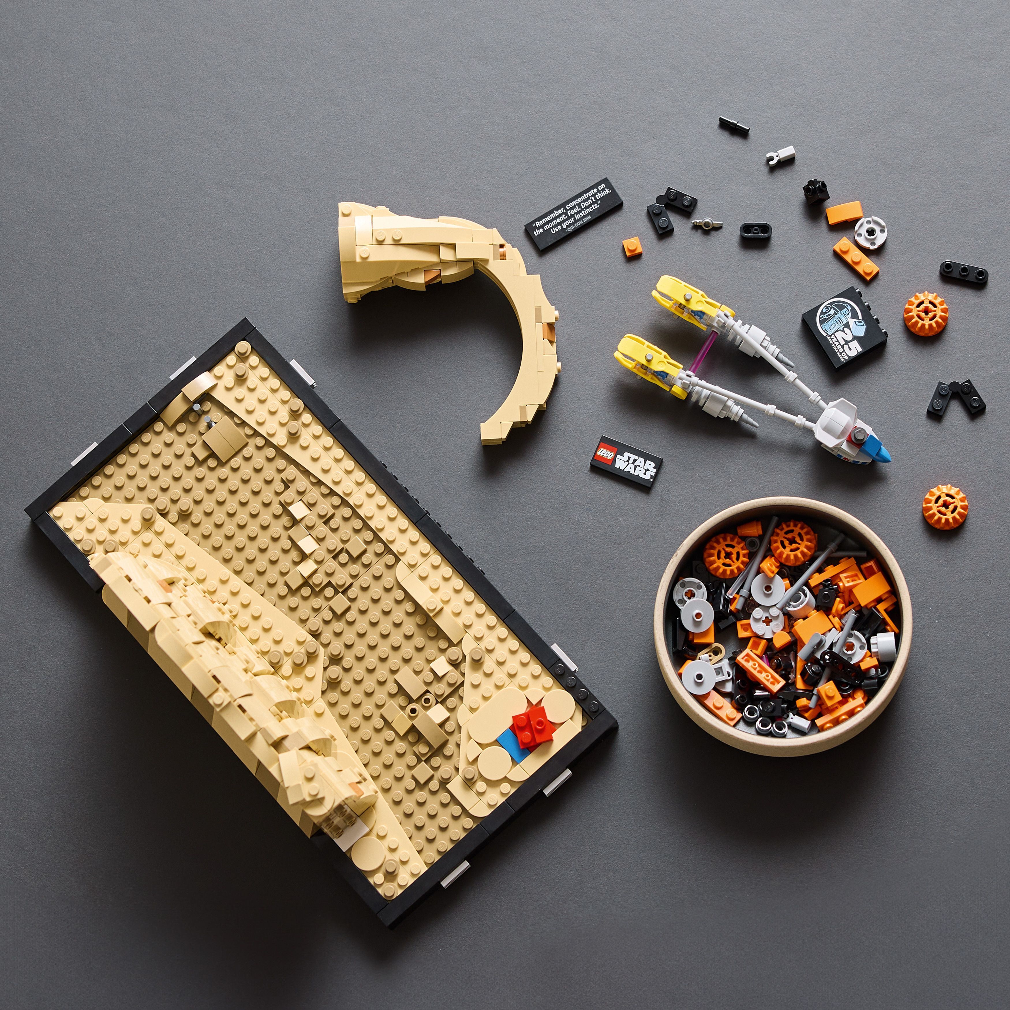 LEGO Star Wars 75380  - Mos Espa Podrace™ ‑dioraama