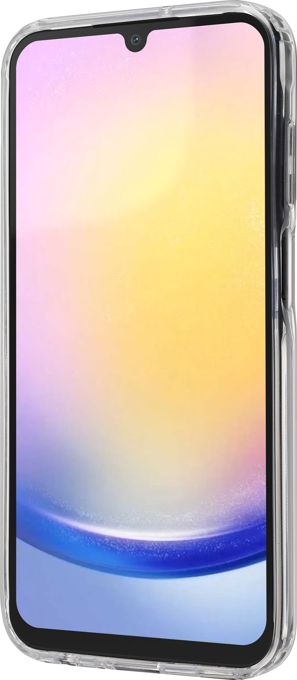 FoneKit silikonisuoja, Samsung Galaxy A35, läpinäkyvä