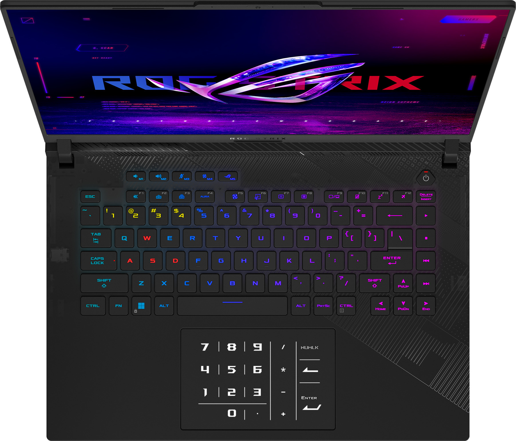 Asus ROG Strix SCAR 16 16" -pelikannettava, Win 11 (G634JZR-RA034W)
