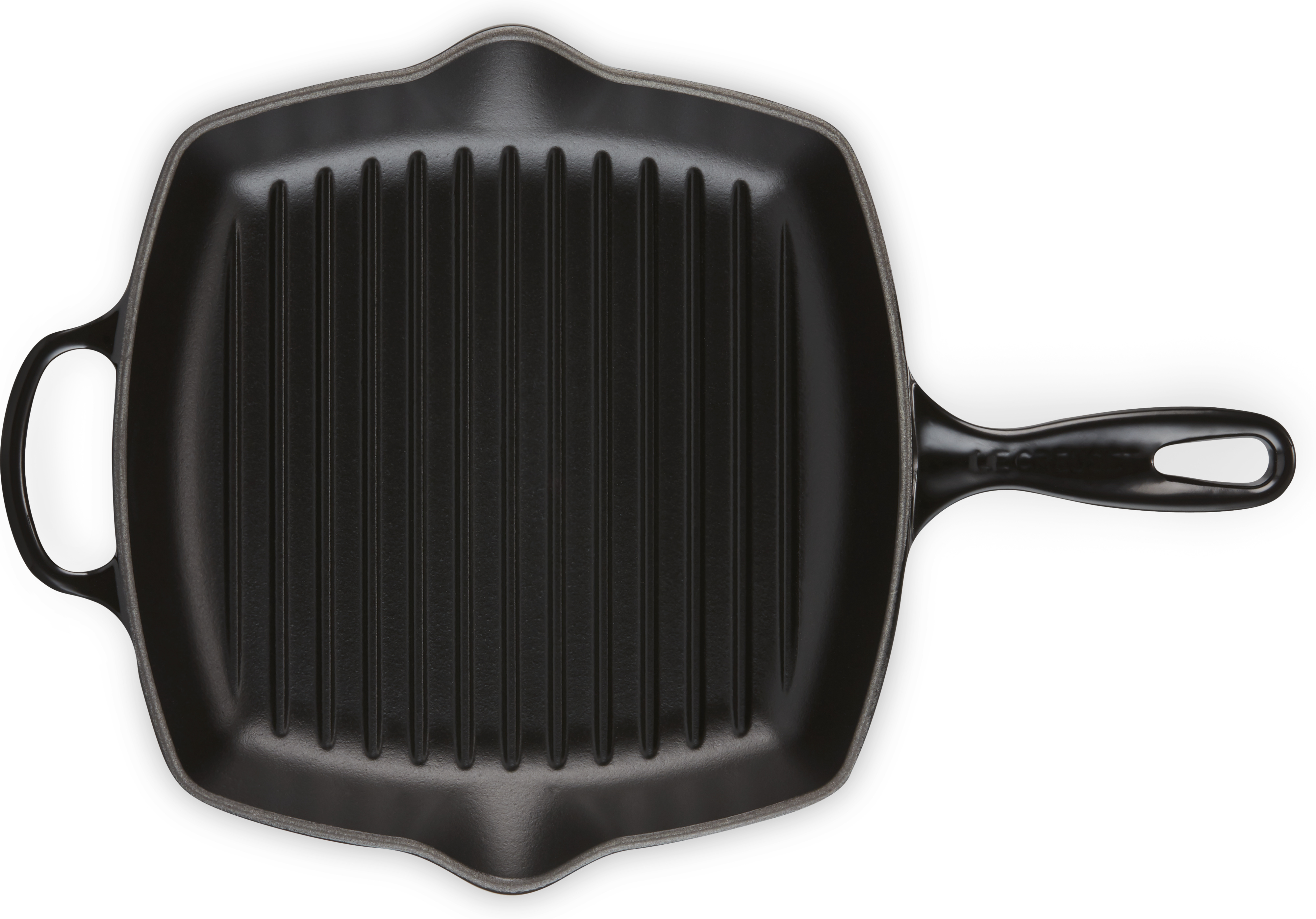 Le Creuset Signature valurautainen grillipannu, 26 cm, Azure Blue