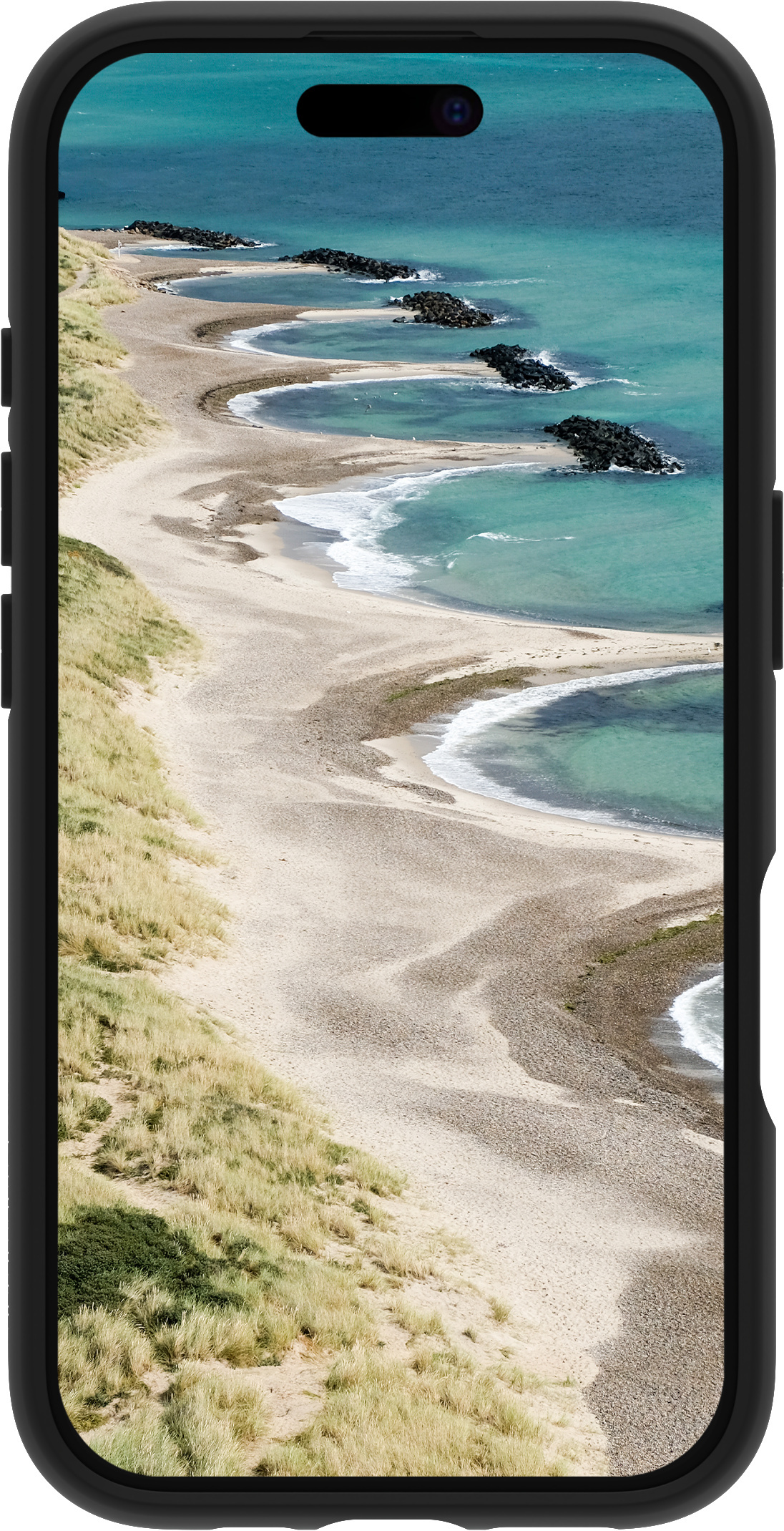 Dbramante1928 Grenen MagSafe -suojakuori, iPhone 16 Pro, musta