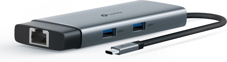 TP-LINK UE330C USB 3.0 -hubi ja gigabit ethernet -sovitin
