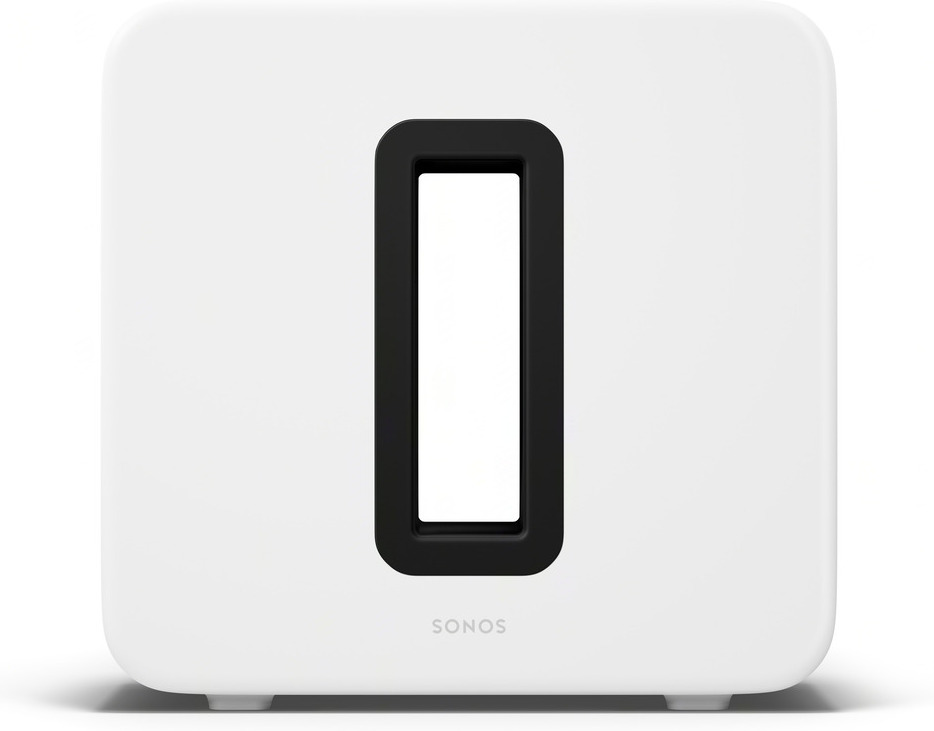 Sonos Sub 4 subwoofer, valkoinen