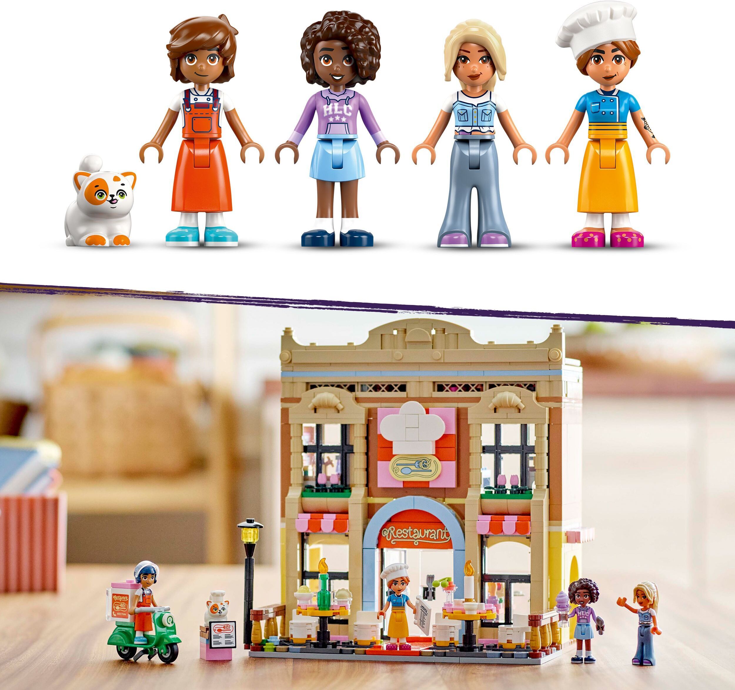 LEGO Friends 42655 – Ravintola-alan oppilaitos