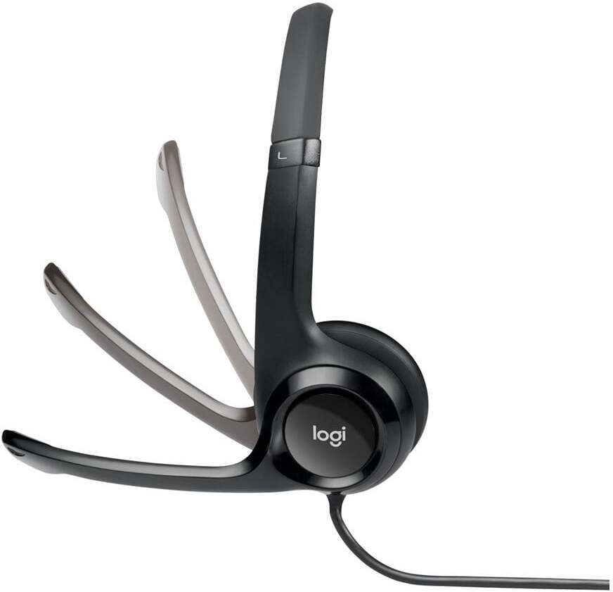 Logitech H390 -kuulokemikrofoni, musta