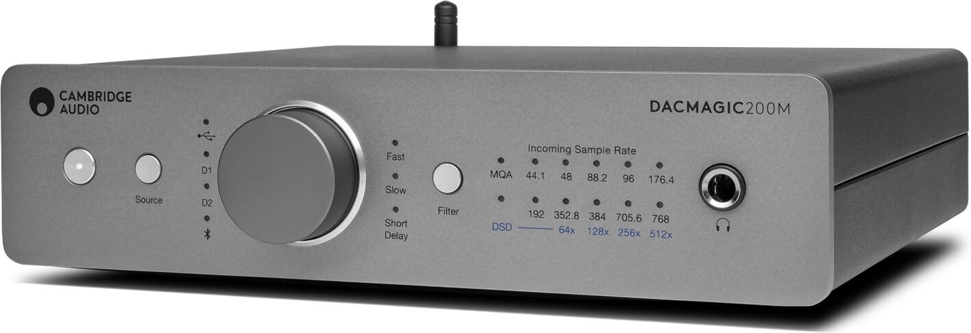 Cambridge Audio DacMagic 200M DA-muunnin, hopea