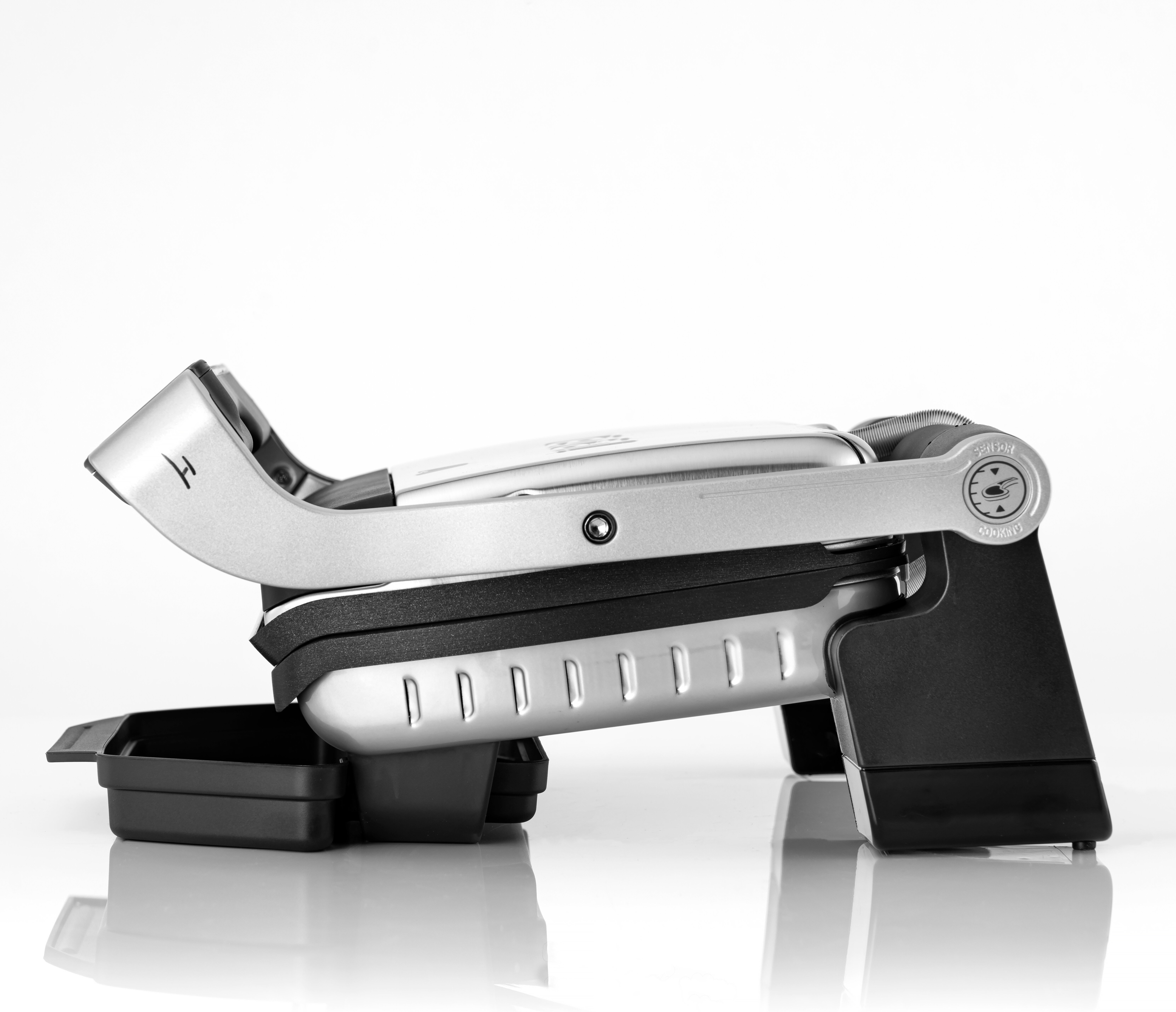 OBH Nordica OptiGrill Extra -pöytägrilli, ruostumaton teräs