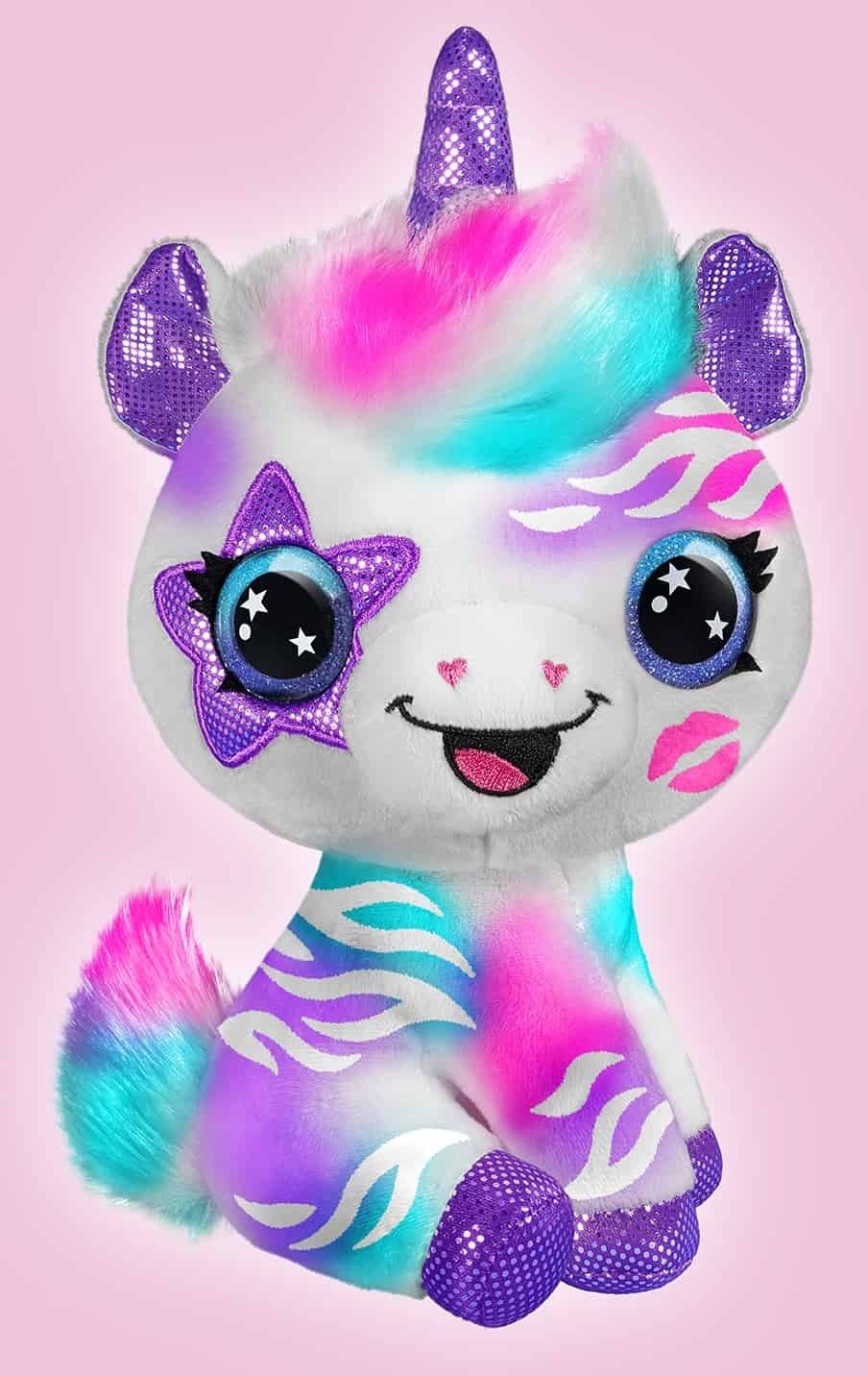 Airbrush Plush -pehmolelu, Unicorn