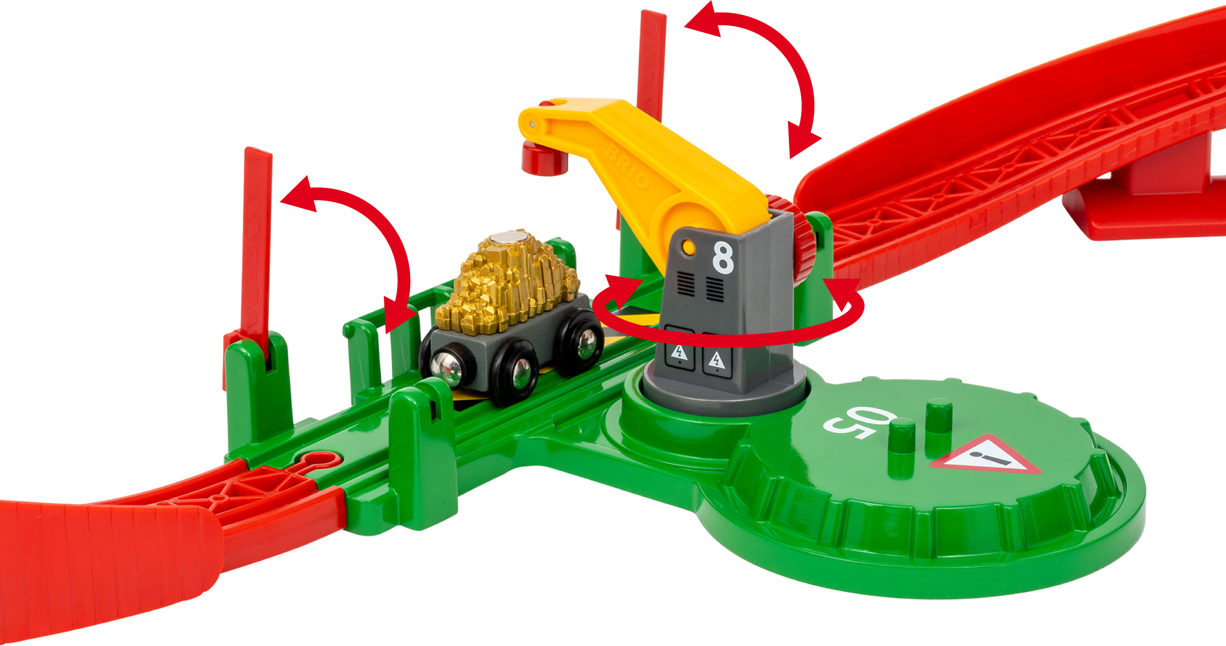 BRIO Railway 36010 Vuoriston rahtisetti