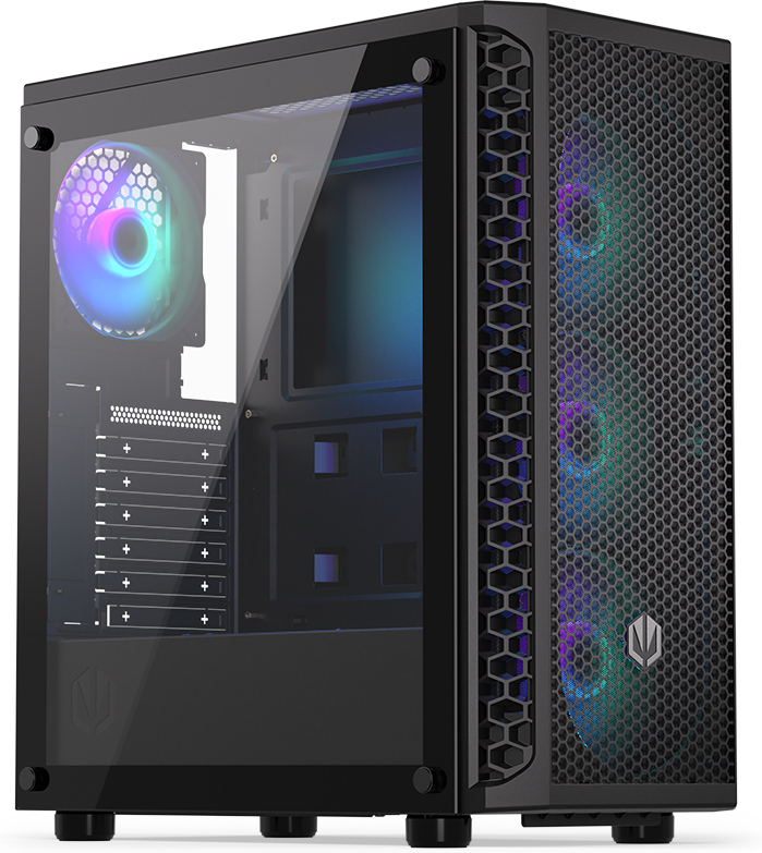 Endorfy Signum 300 ARGB ATX-kotelo ikkunalla, musta