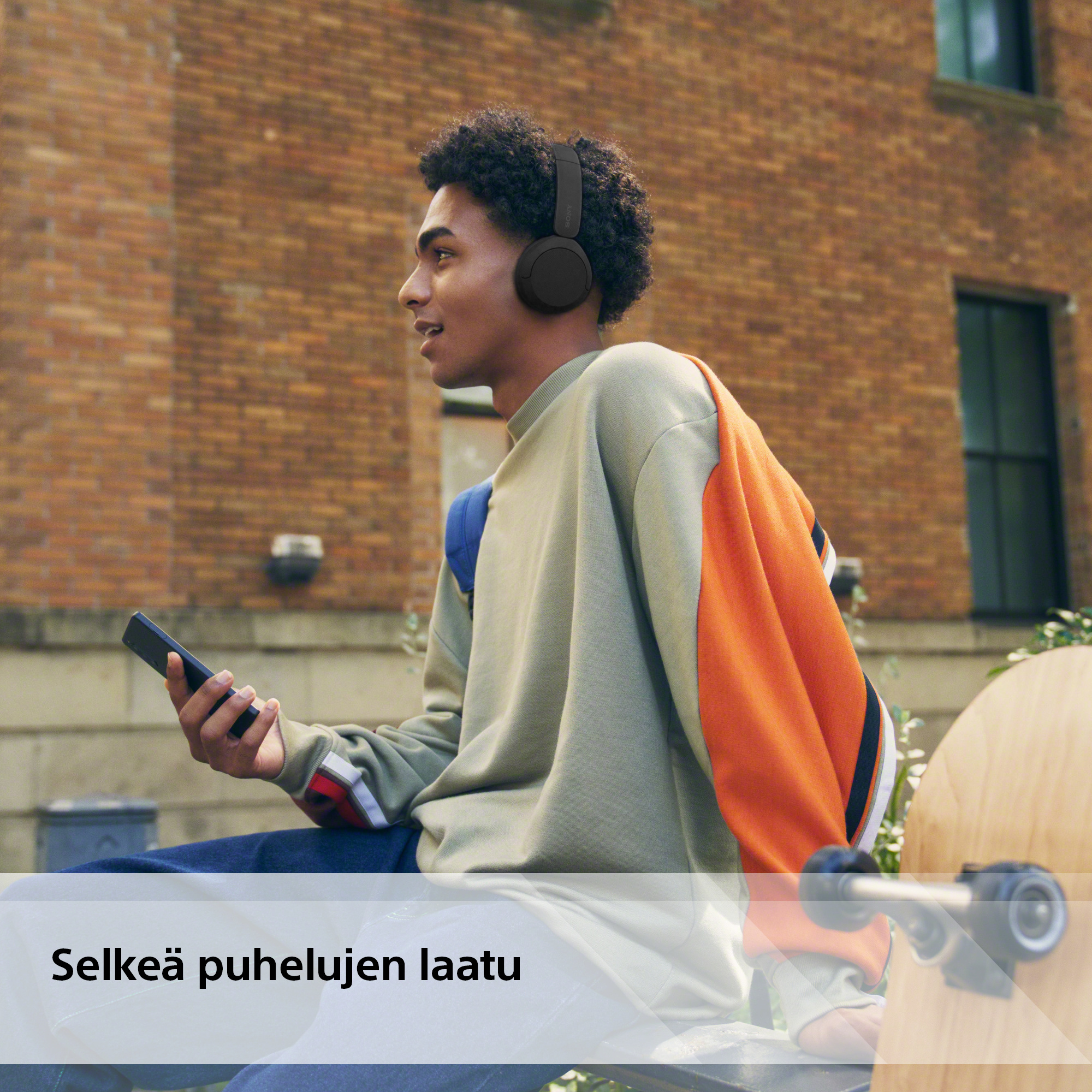 Sony WH-CH520 -langattomat sankakuulokkeet, musta
