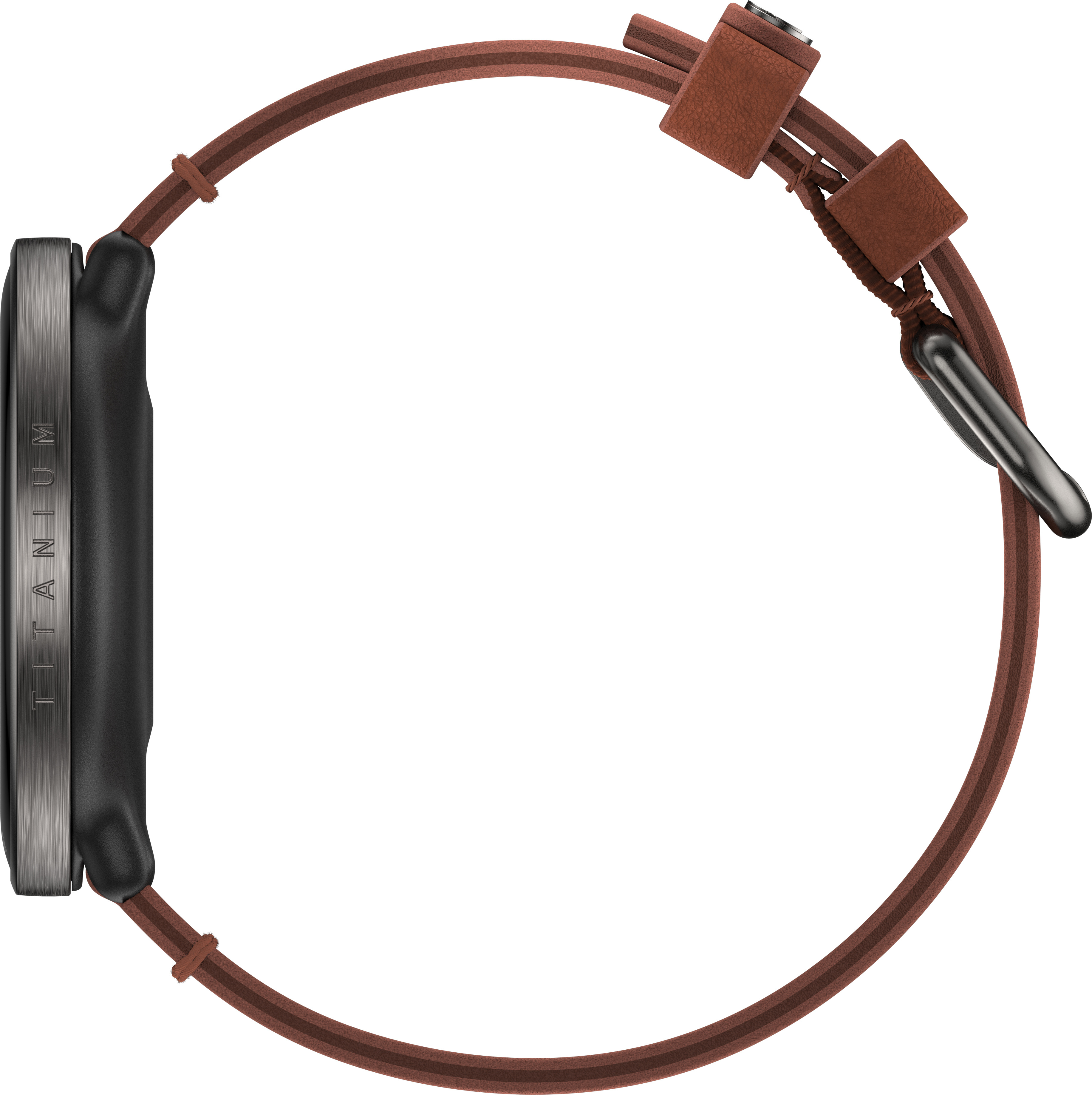 Polar Ignite 3 Titanium -urheilukello, ruskea