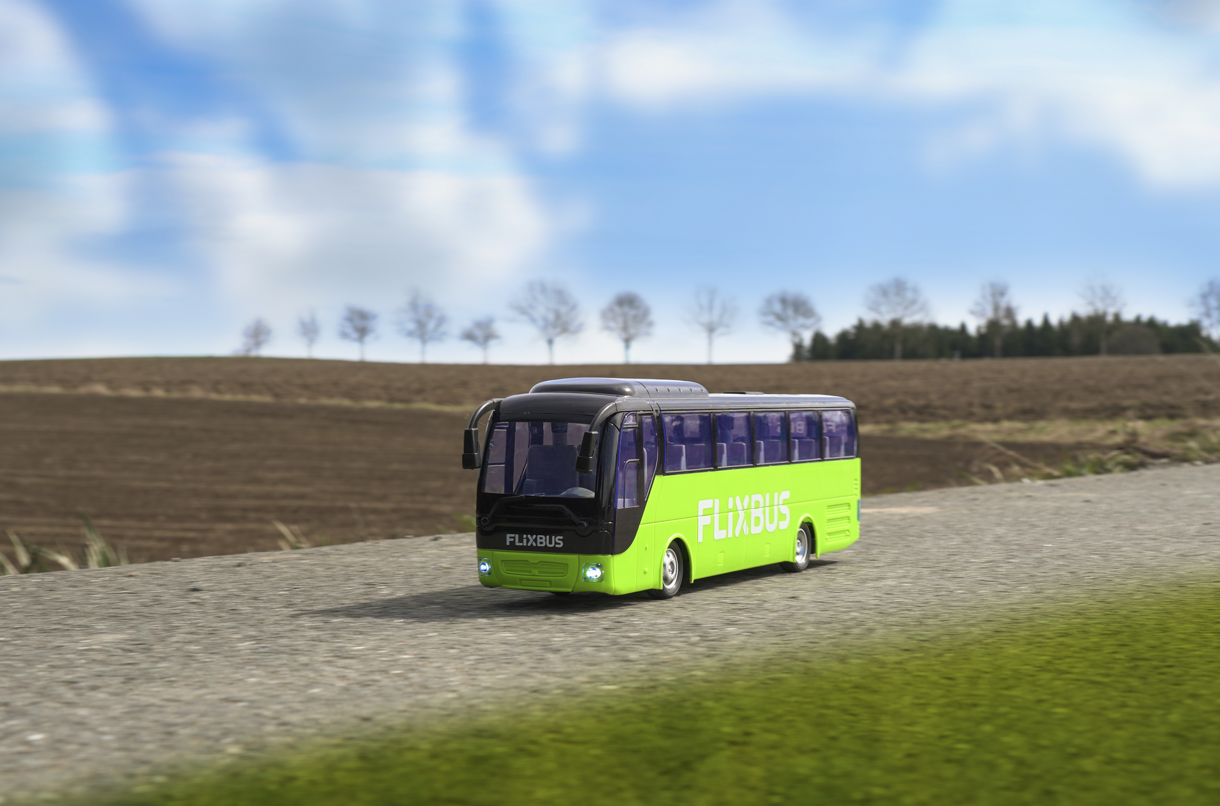 Carson FlixBus - kauko-ohjattava bussi, RTR