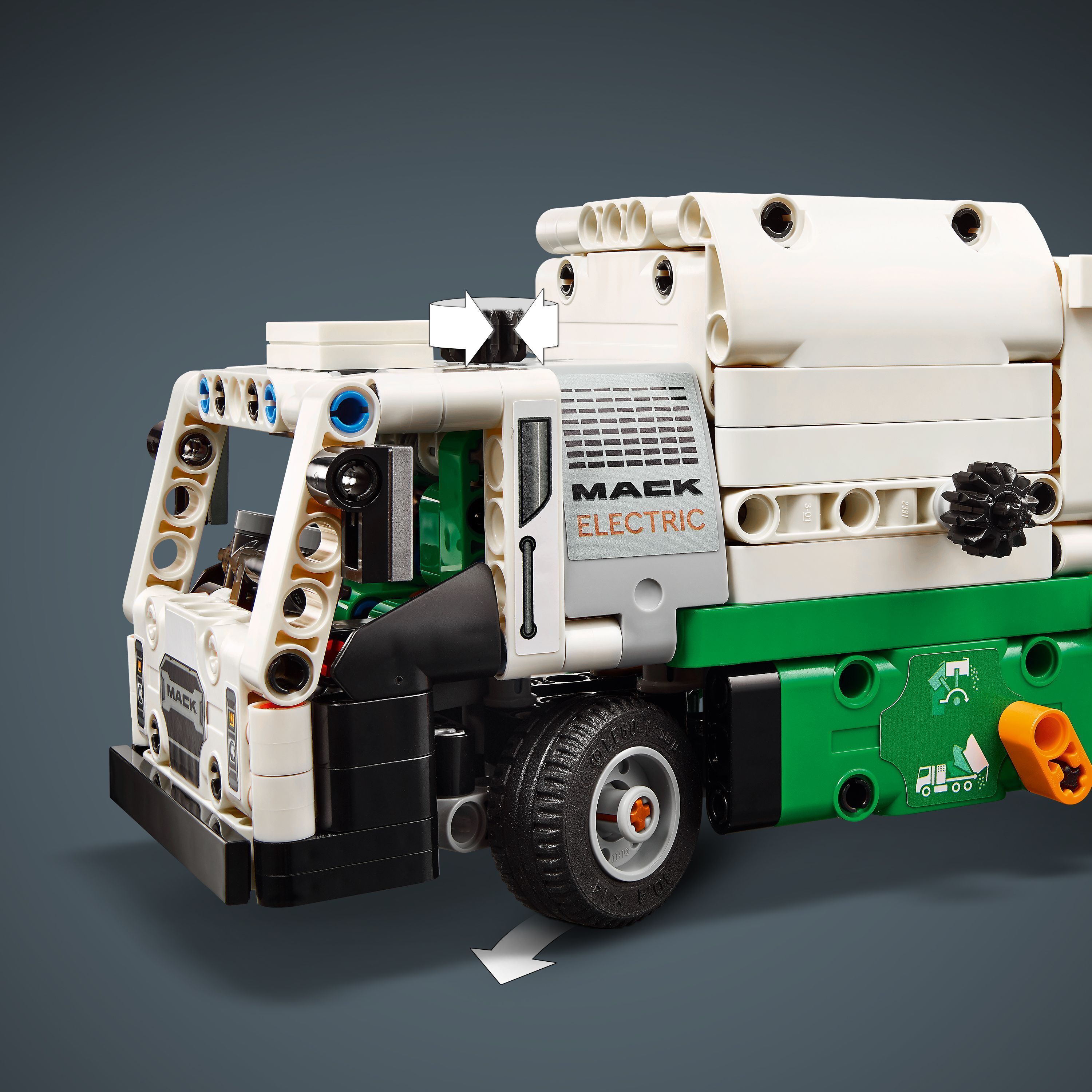 LEGO Technic 42167  - Mack® LR Electric Jäteauto