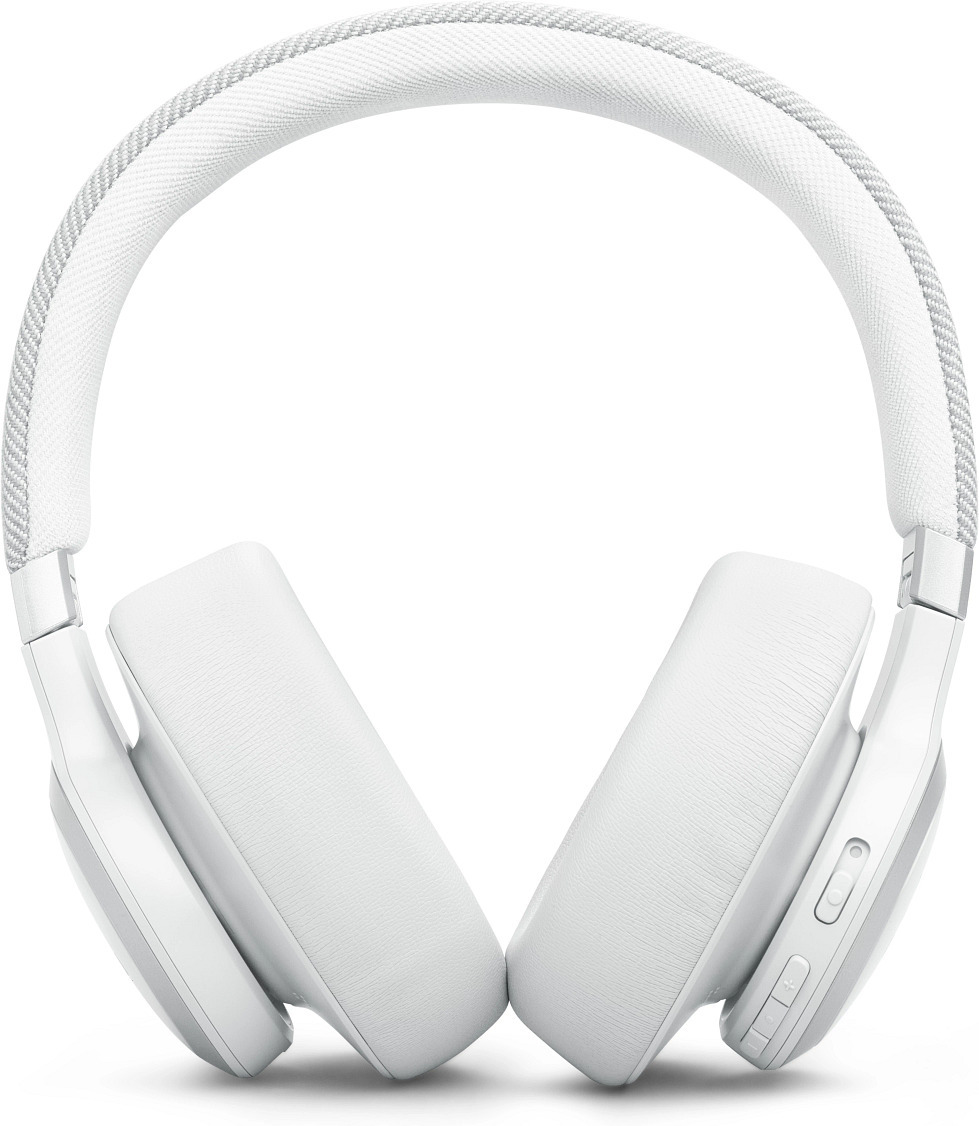 JBL LIVE 770NC vastamelukuulokkeet, valkoinen