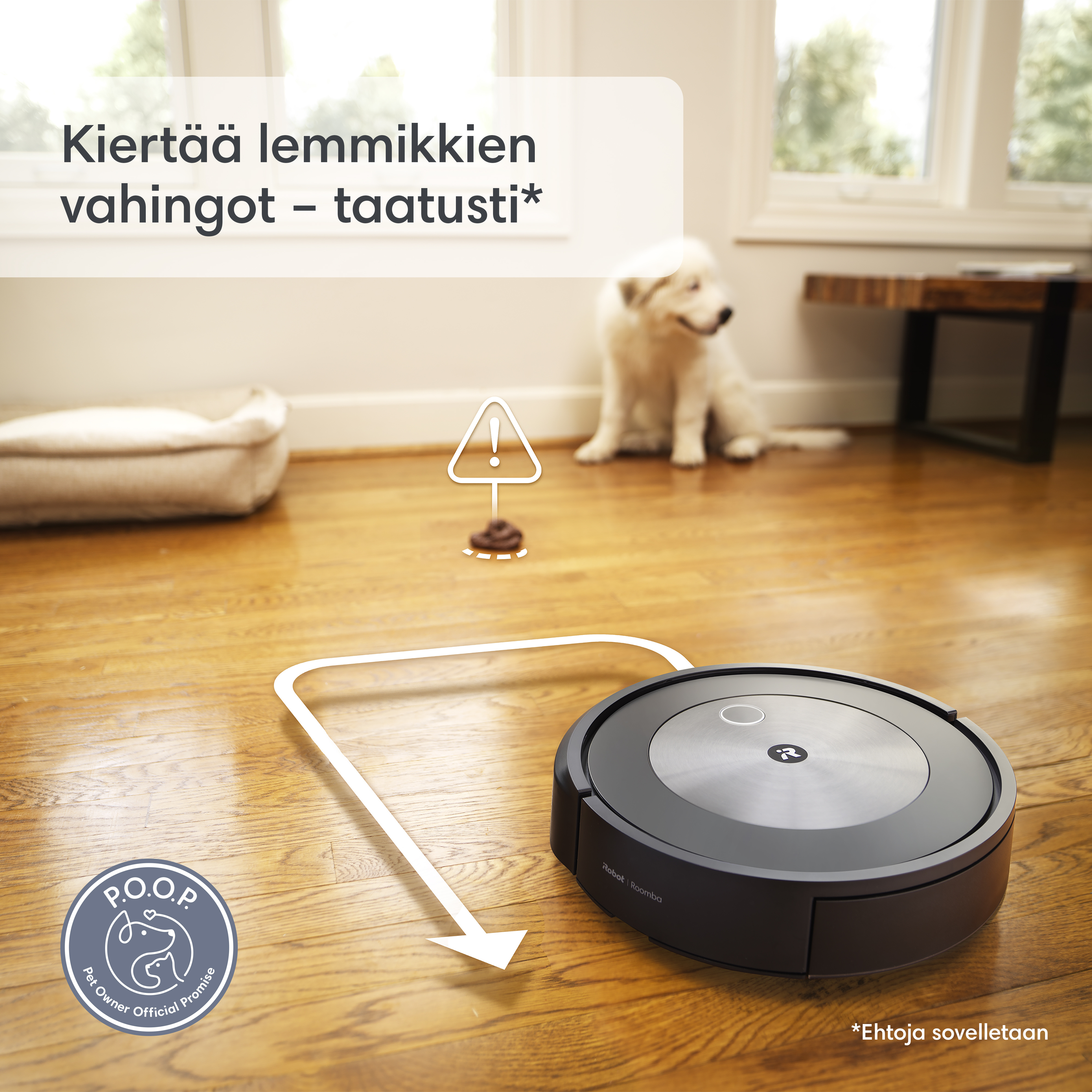 iRobot Roomba Combo j5 -robotti-imuri ja -moppi