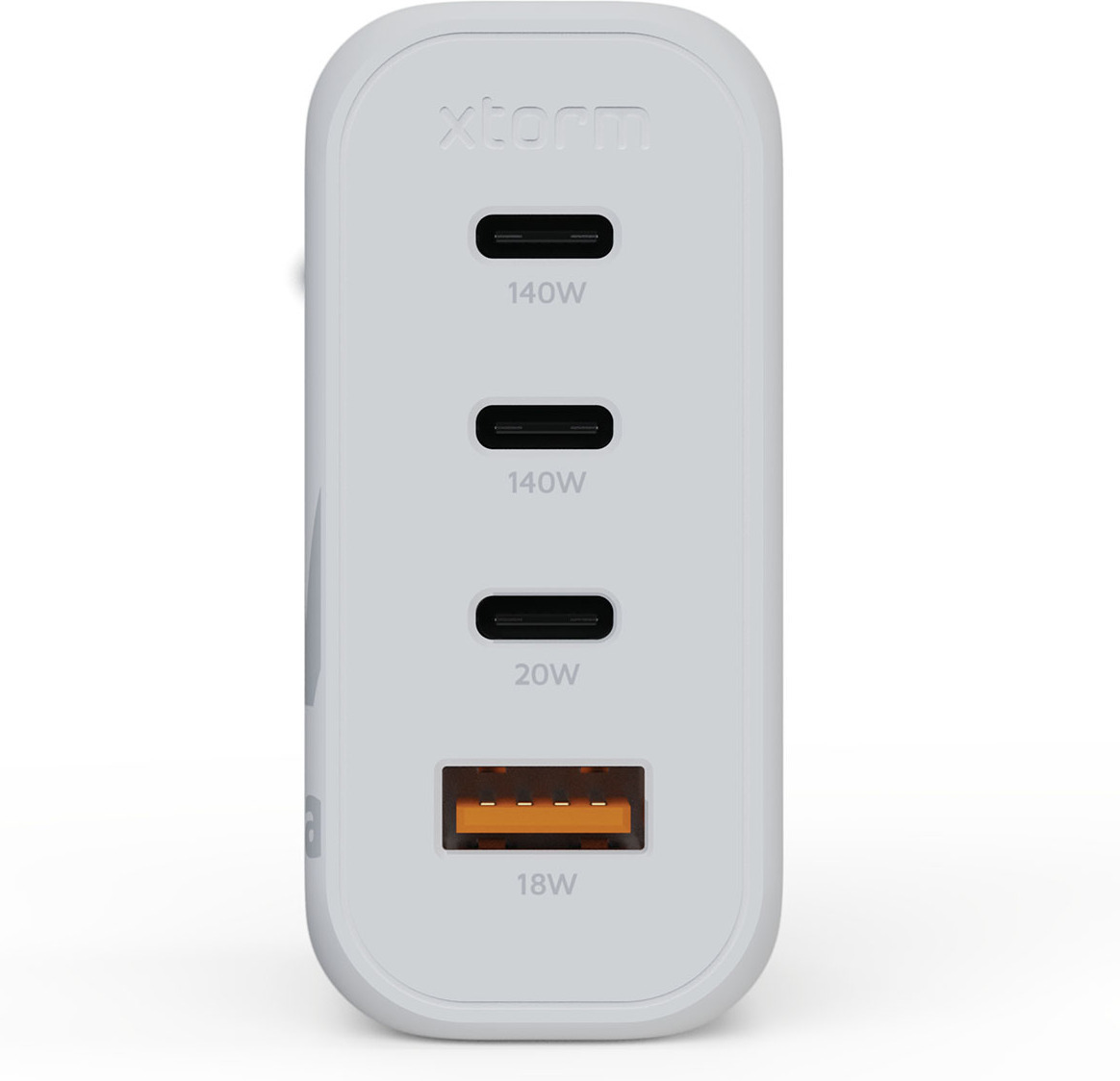 Xtorm XEC140 GaN² Ultra 140 W -verkkovirtalaturi, USB-C / A