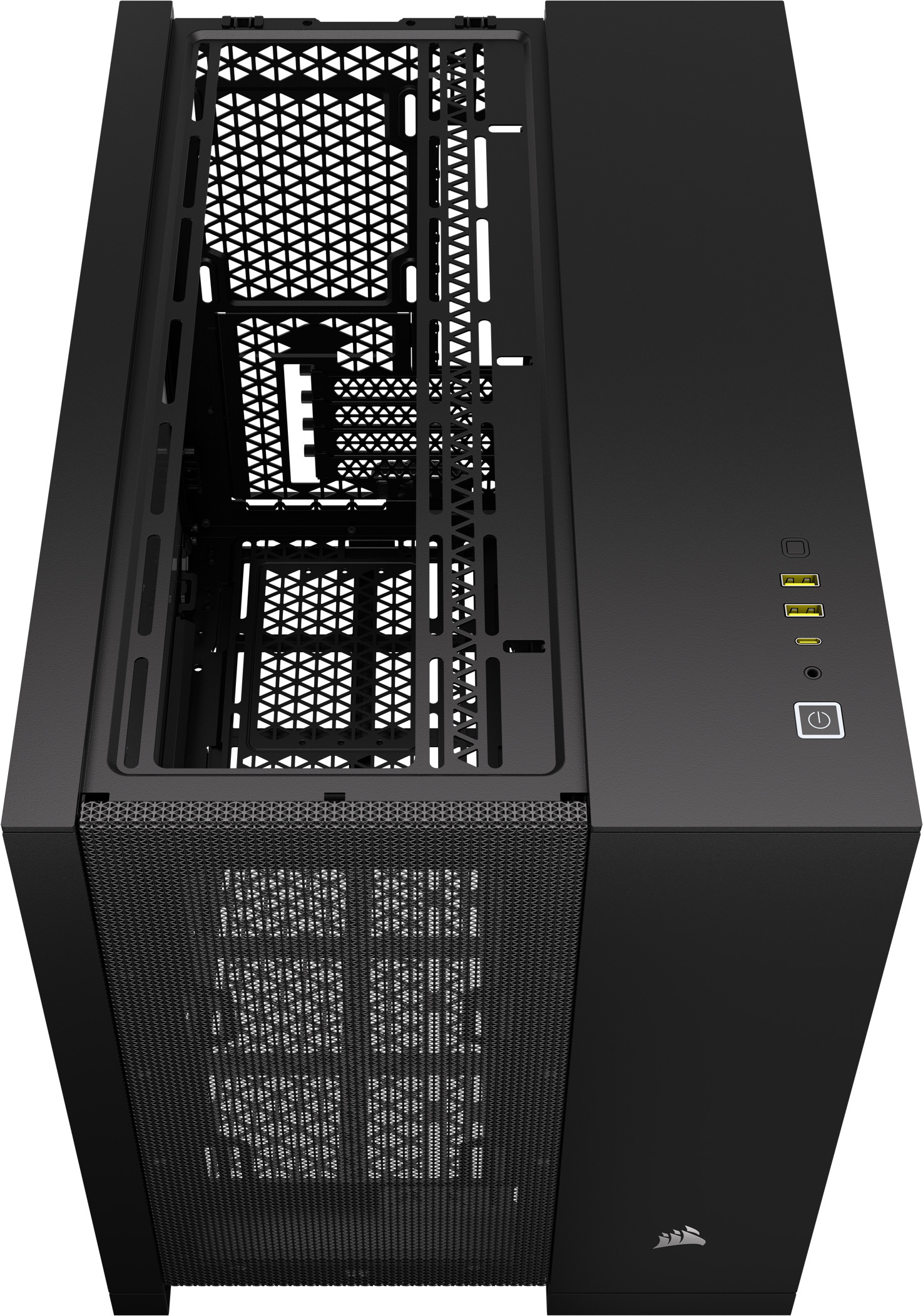 Corsair 2500D Airflow Micro-ATX-kotelo ikkunalla, musta