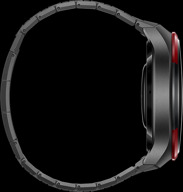 Huawei Watch 4 Pro LTE - Space Edition -älykello, 49 mm, titaaniranneke