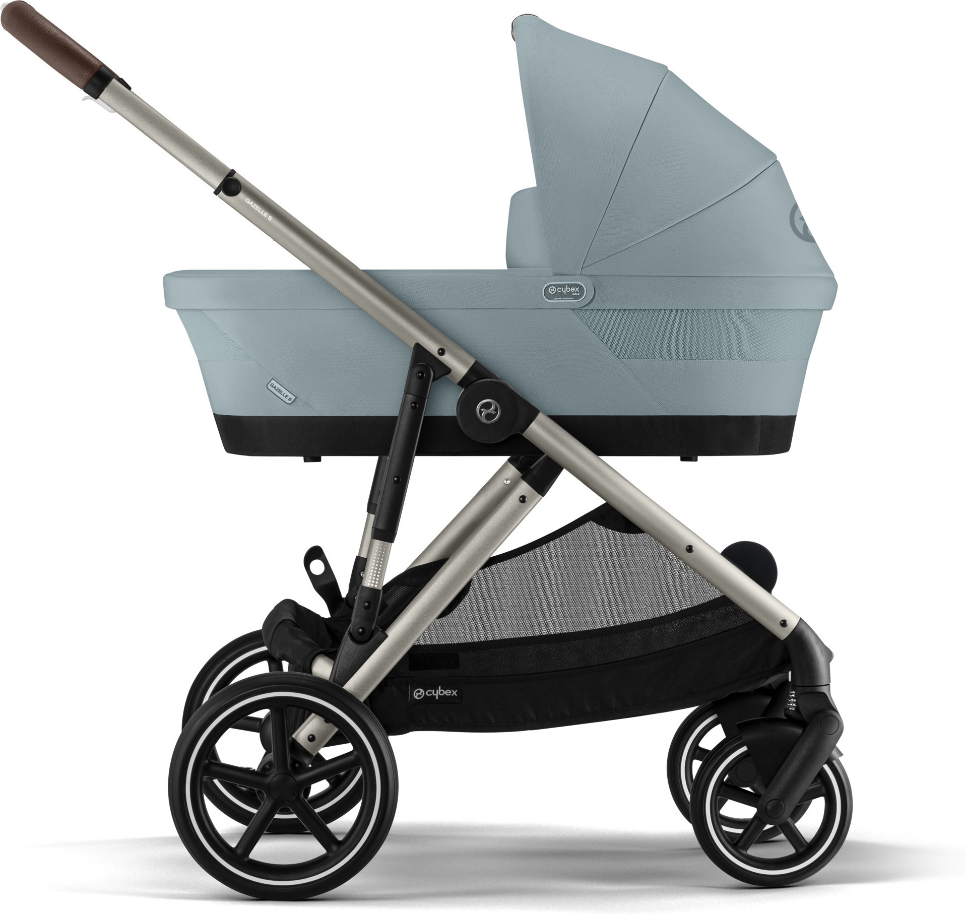 Cybex Gazelle S Cot -vaunukoppa, Stone Grey