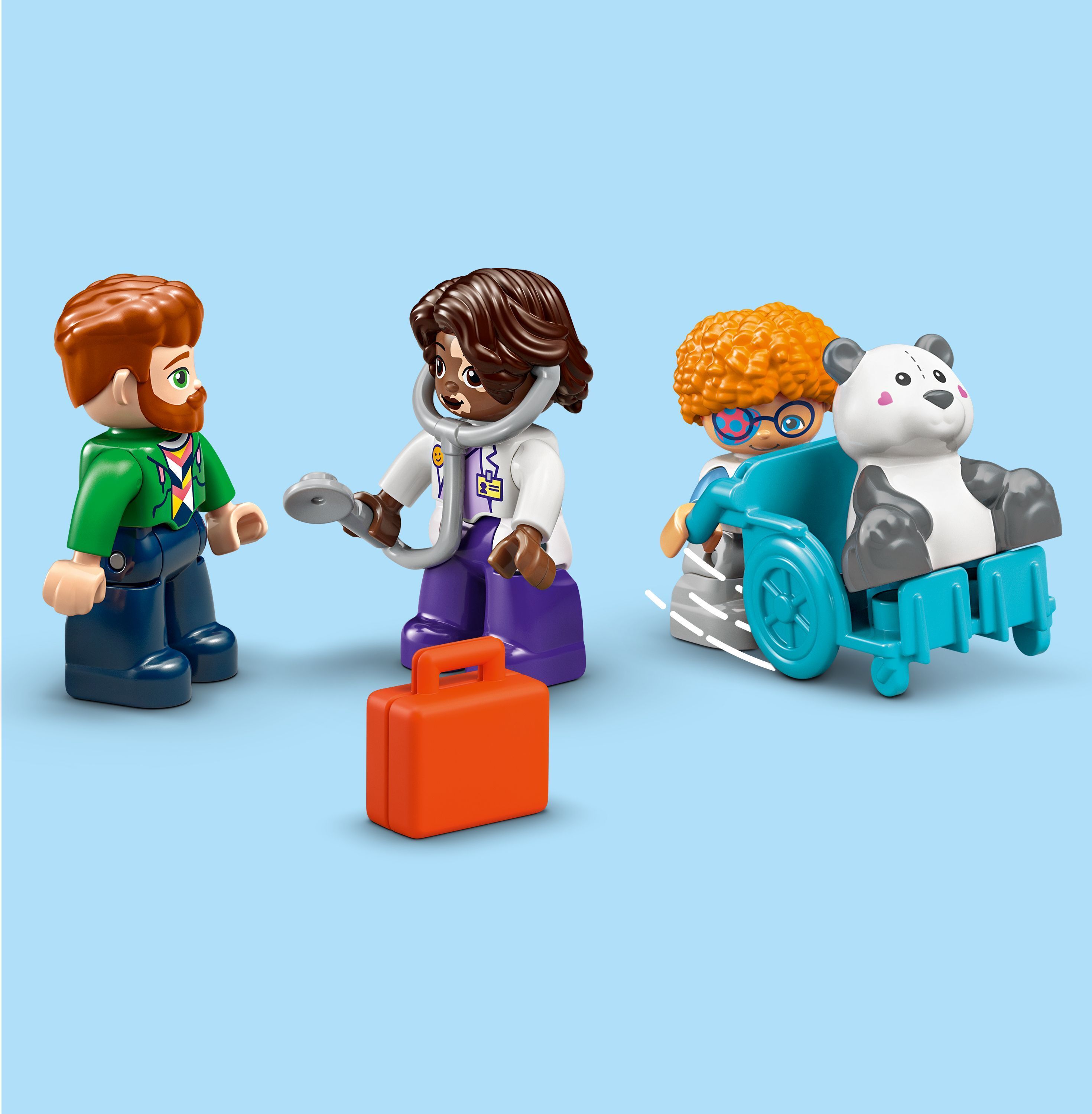 LEGO DUPLO Town 10449 – Ensimmäinen kerta: Lääkärissä