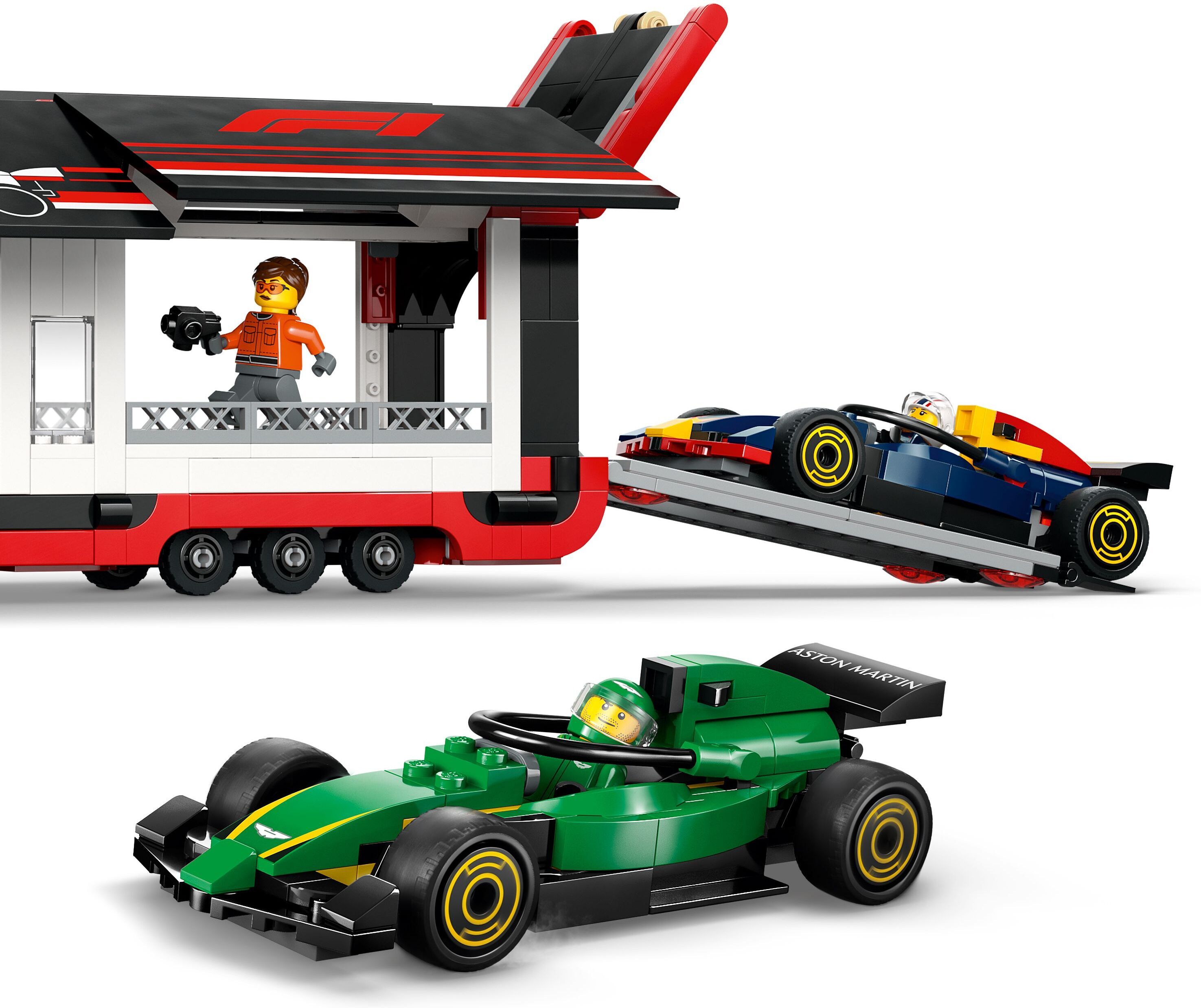 LEGO City 60445 – F1-rekka ja F1-autot RB20 ja AMR24