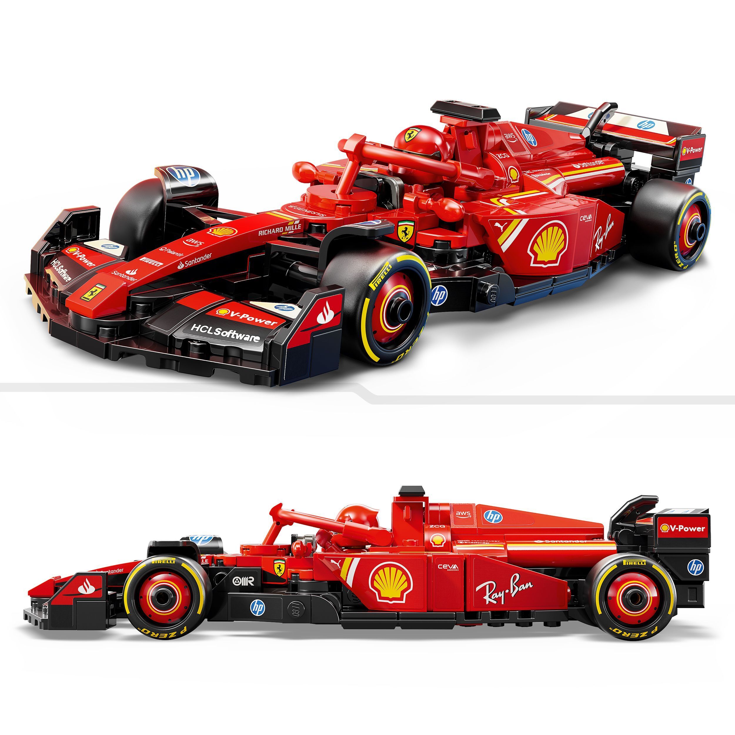 LEGO Speed Champions 77242 – Ferrari SF-24 F1 ‑kilpa-auto