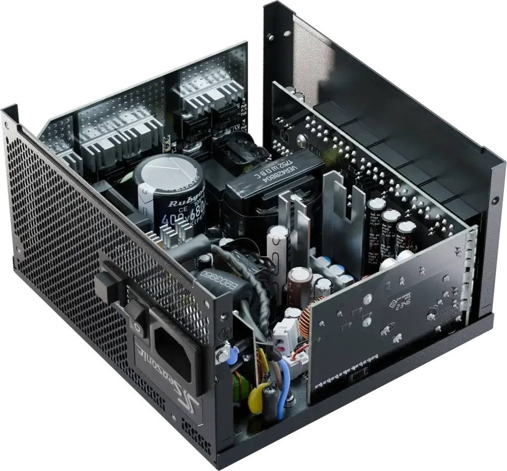 Seasonic FOCUS GX-850 ATX 3.1 (2024) -virtalähde, musta, 850 W