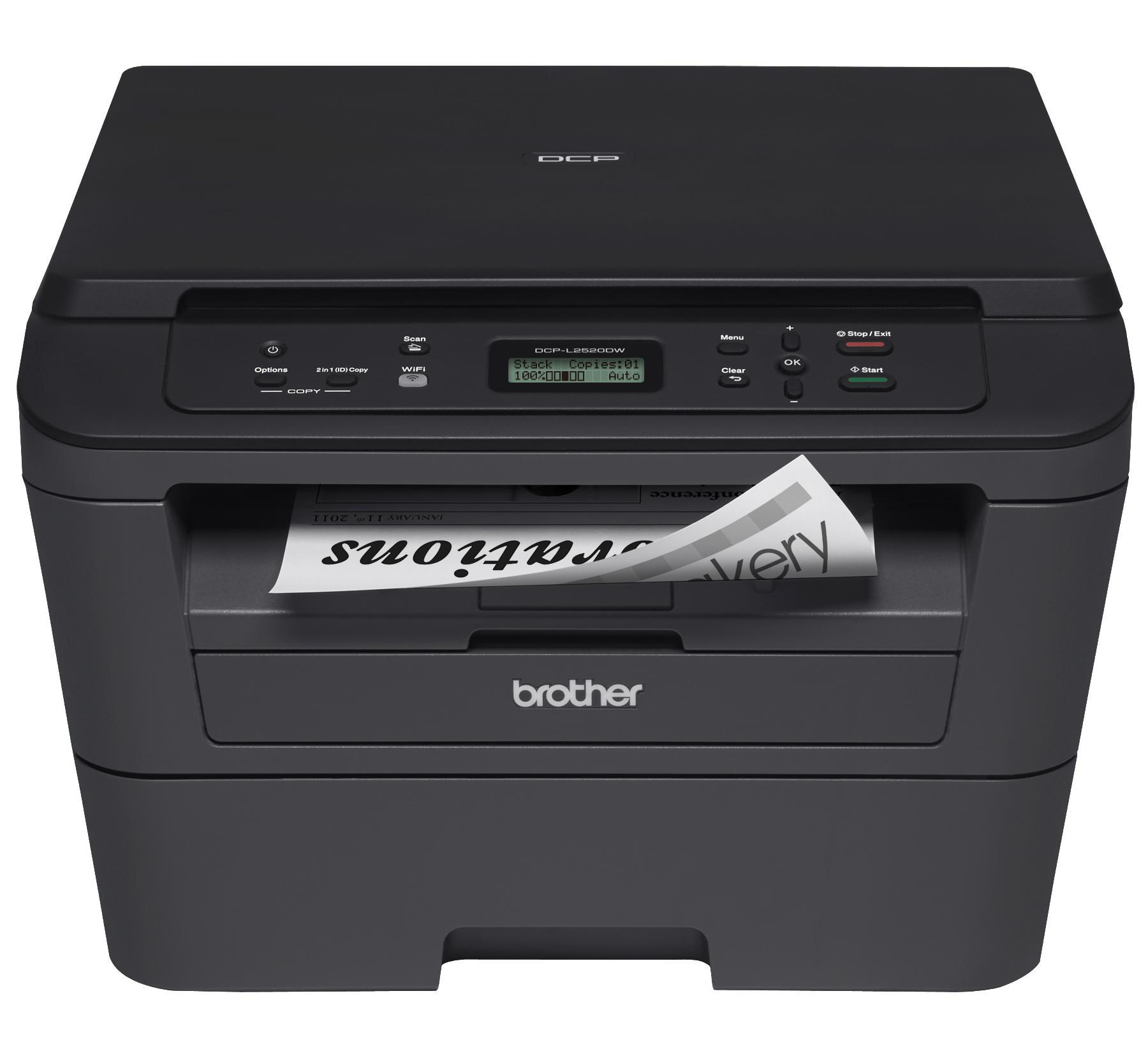 Brother DCP-L2520DW -monitoimitulostin – Verkko – Lasertulostimet ...