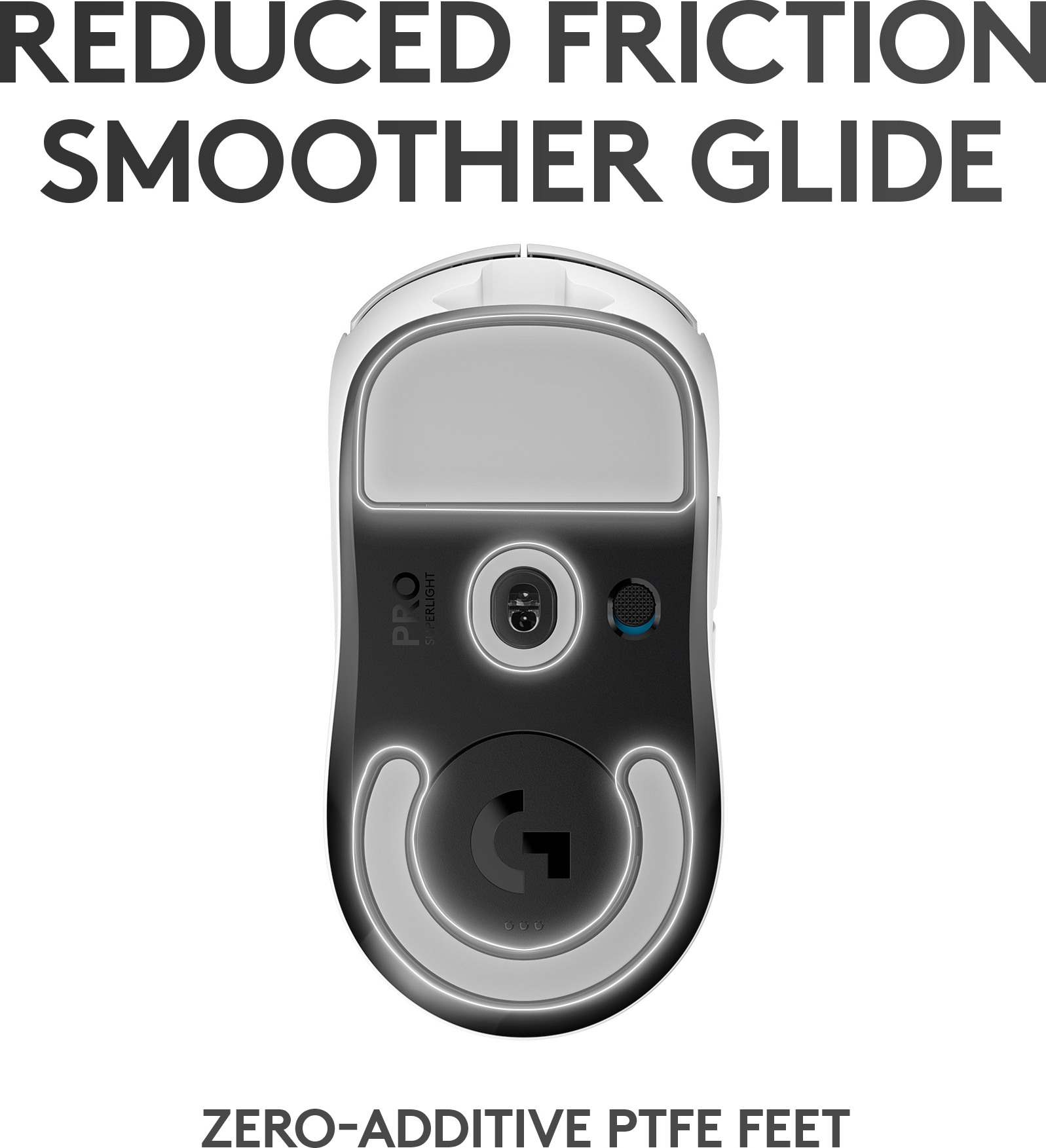 Logitech Pro X Superlight -pelihiiri, valkoinen