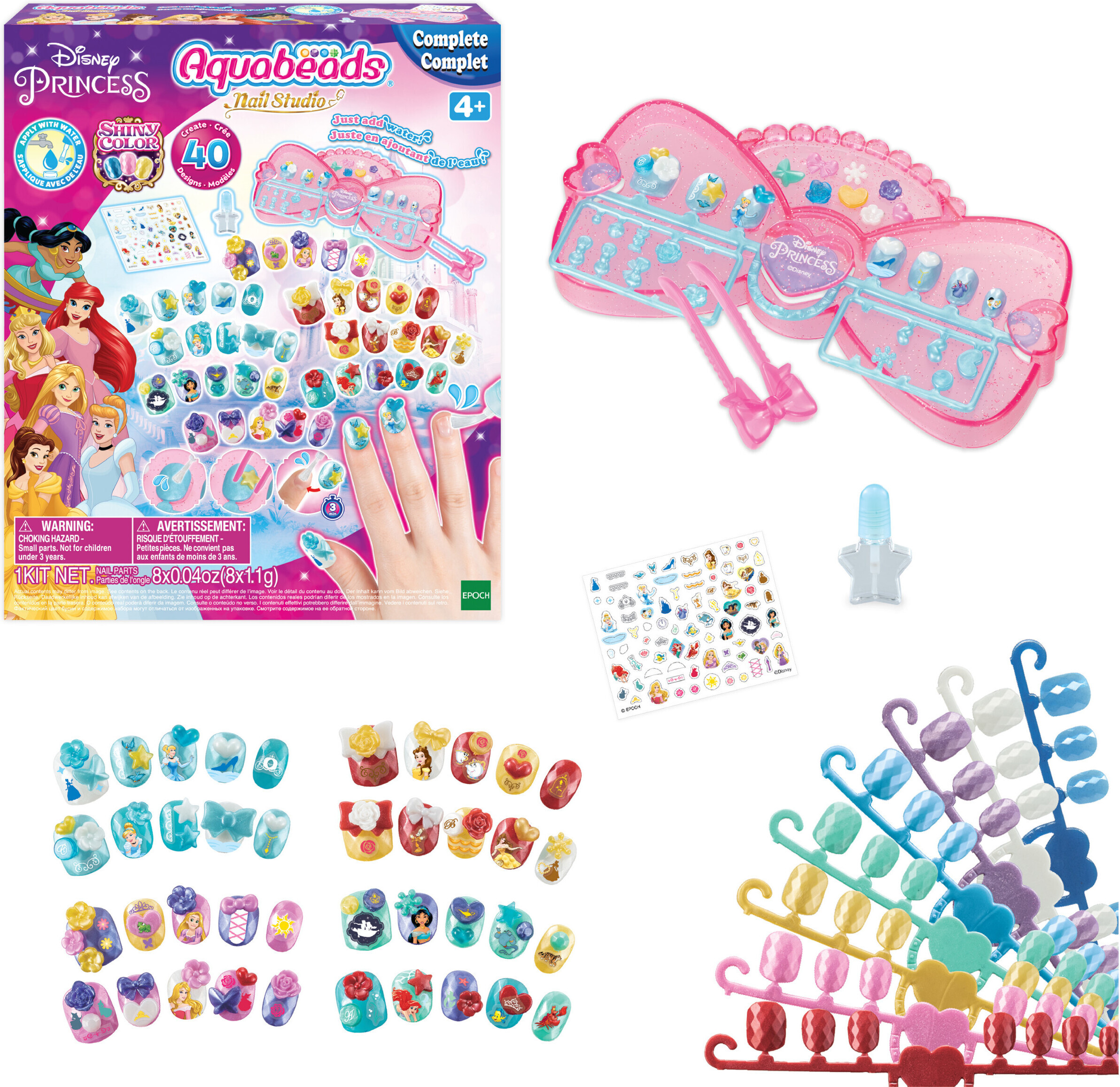 Aquabeads Kynsistudio - Disney Prinsessa