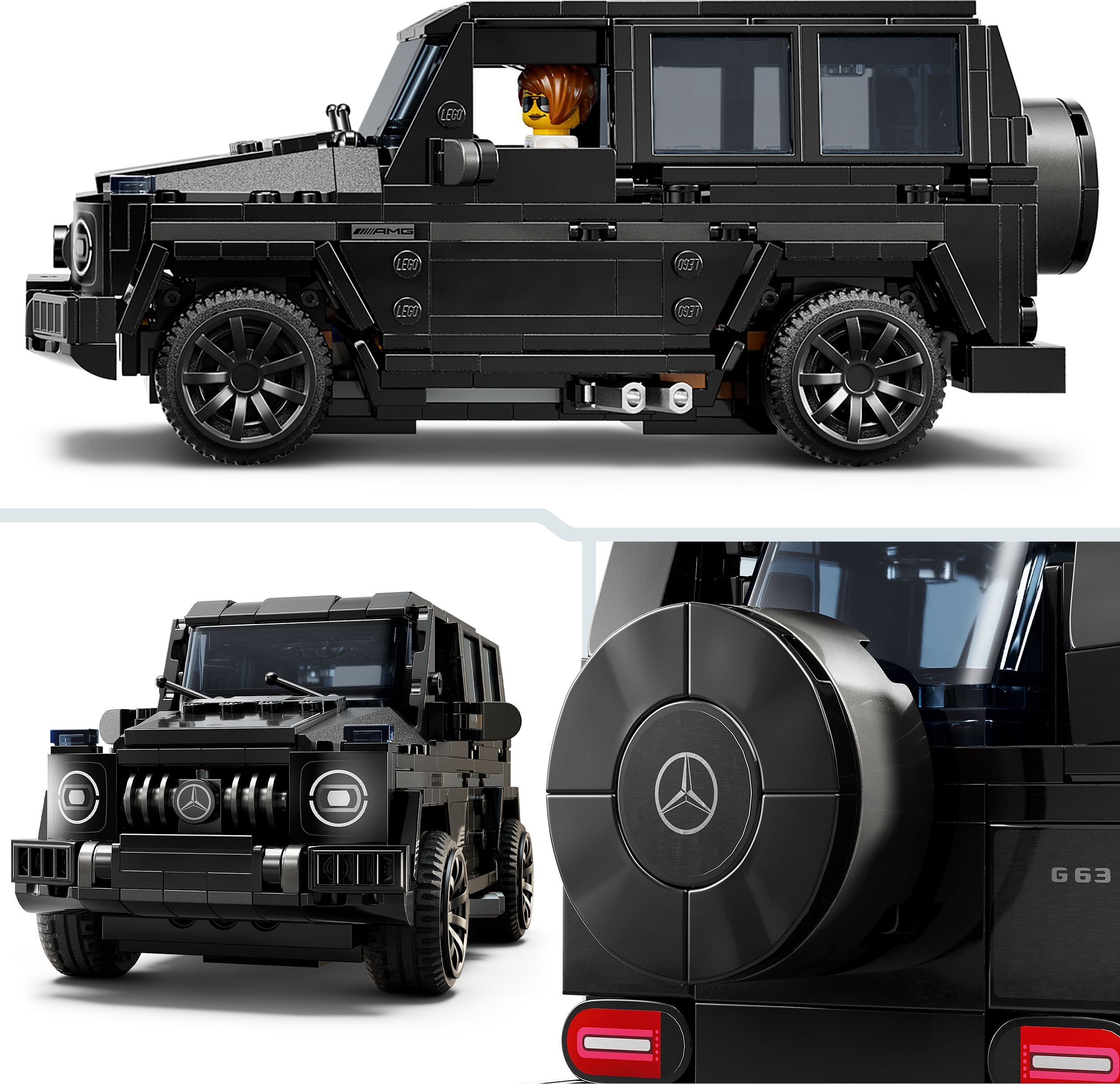 LEGO Speed Champions 76924  - Mercedes-AMG G 63 ja Mercedes-AMG SL 63
