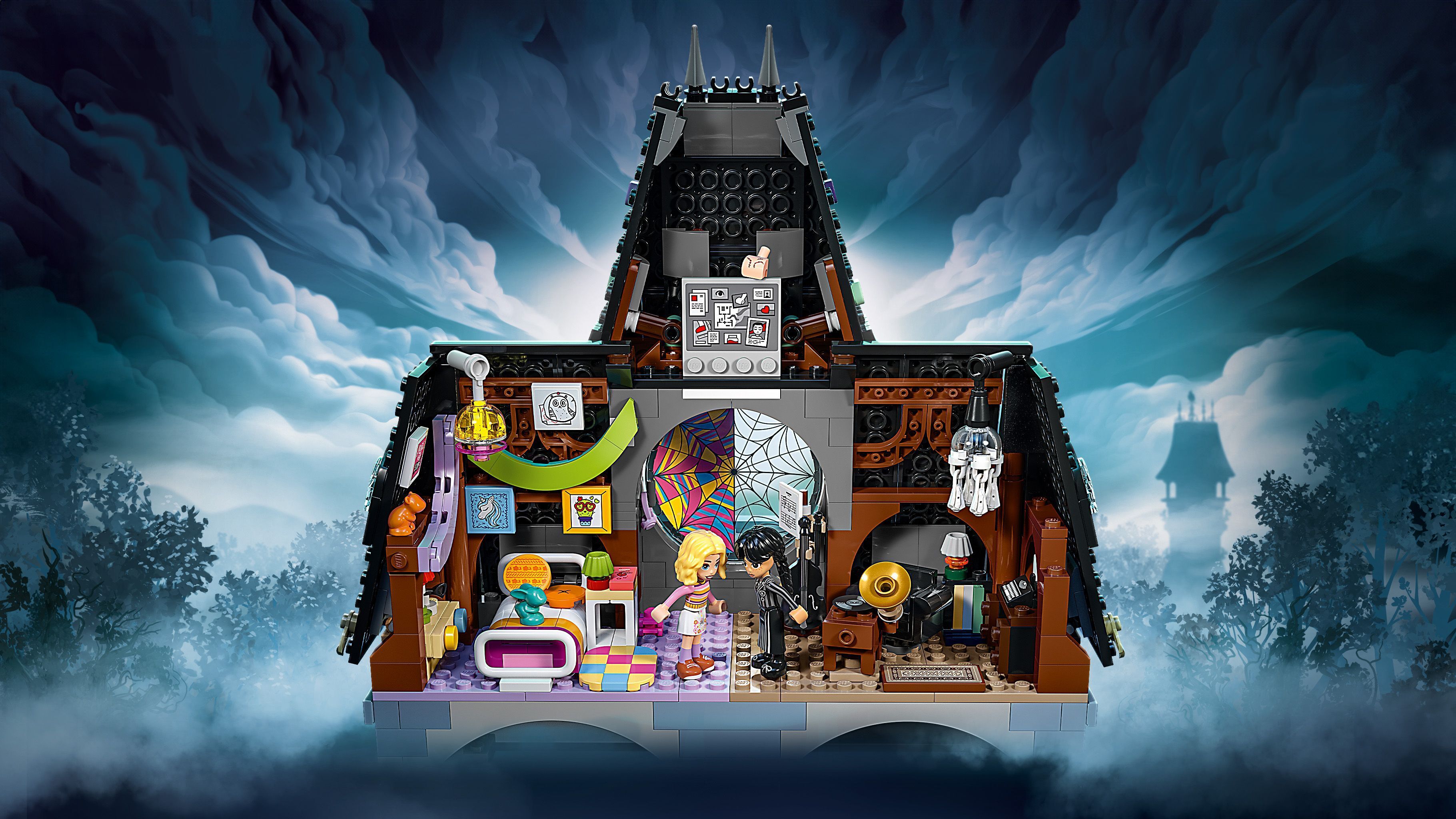 LEGO Wednesday 76781 – Wednesdayn ja Enidin asuntolahuone