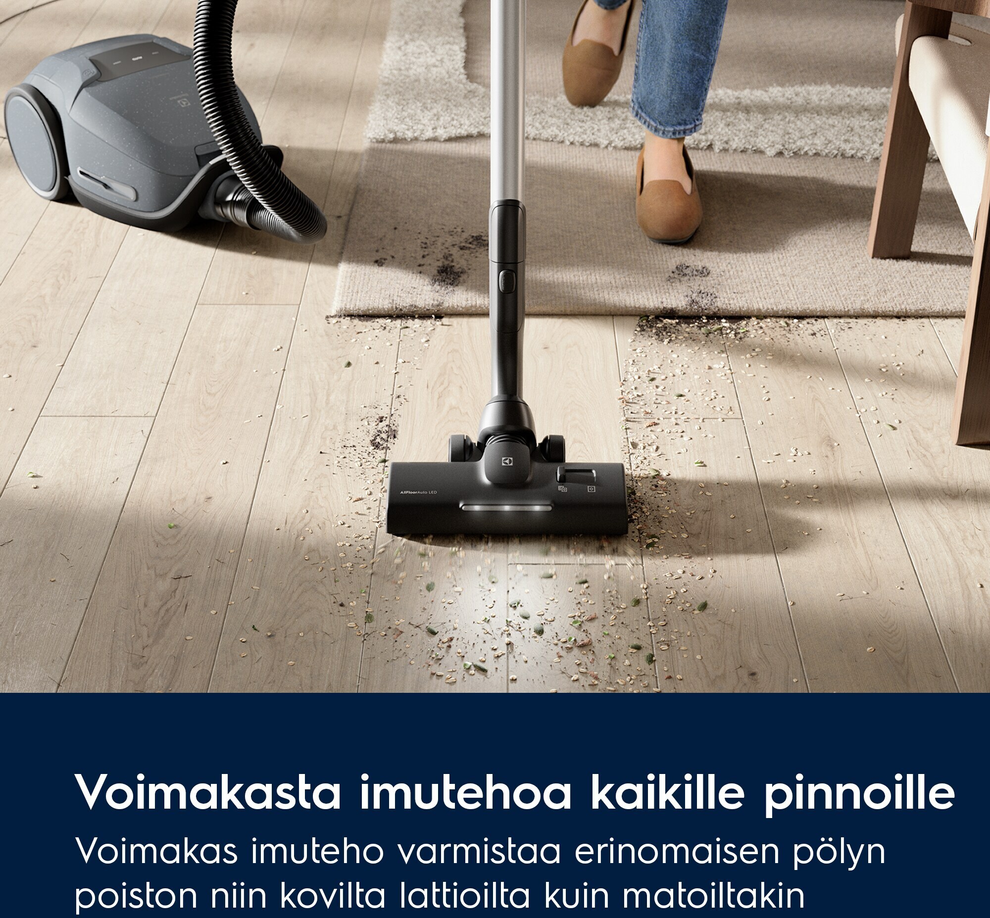Electrolux 800 Bagged EB81U1LDB pölypussillinen imuri