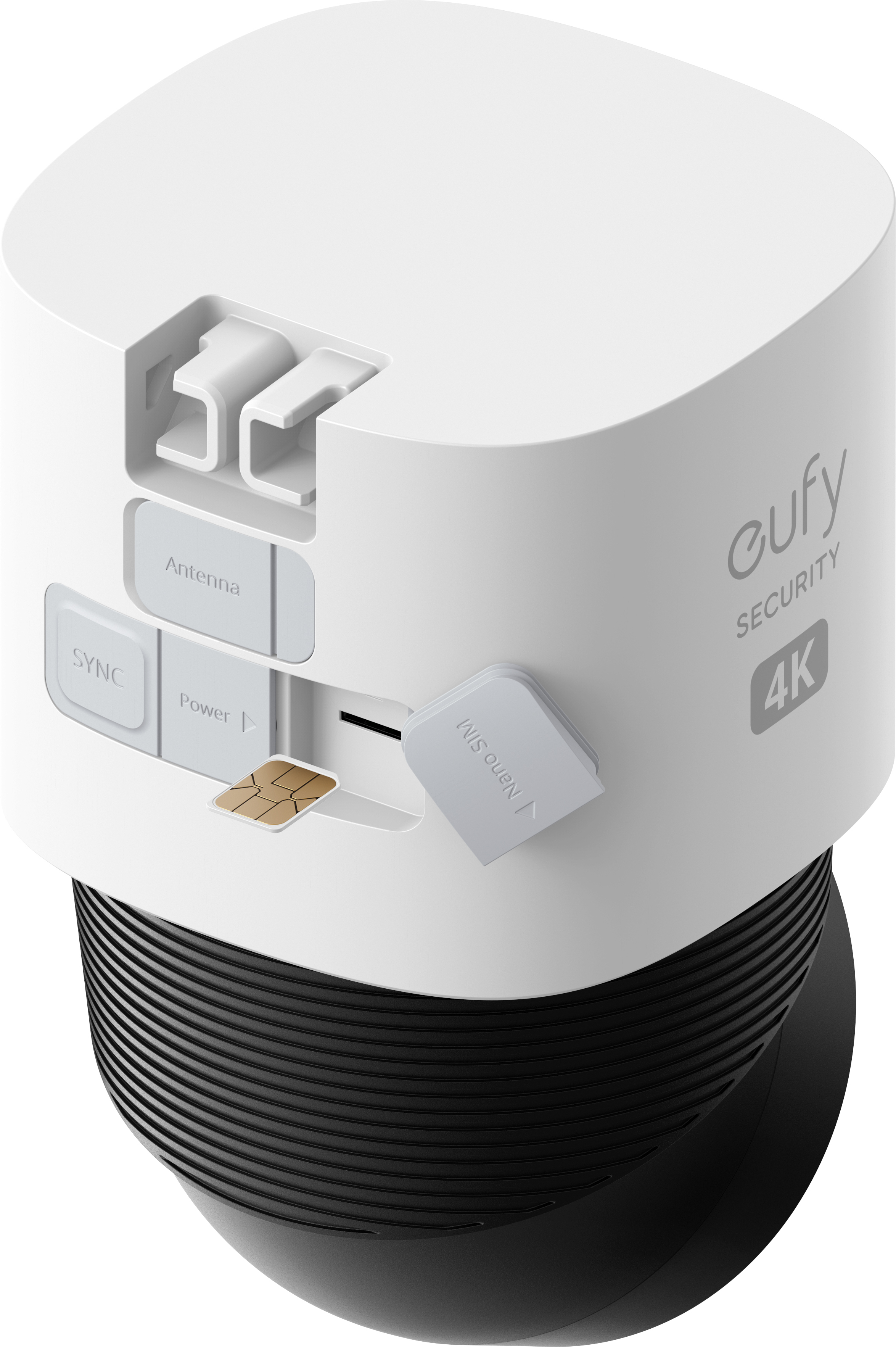 Anker eufy 4G LTE Cam S330 -valvontakamera, ulkokäyttöön, valkoinen