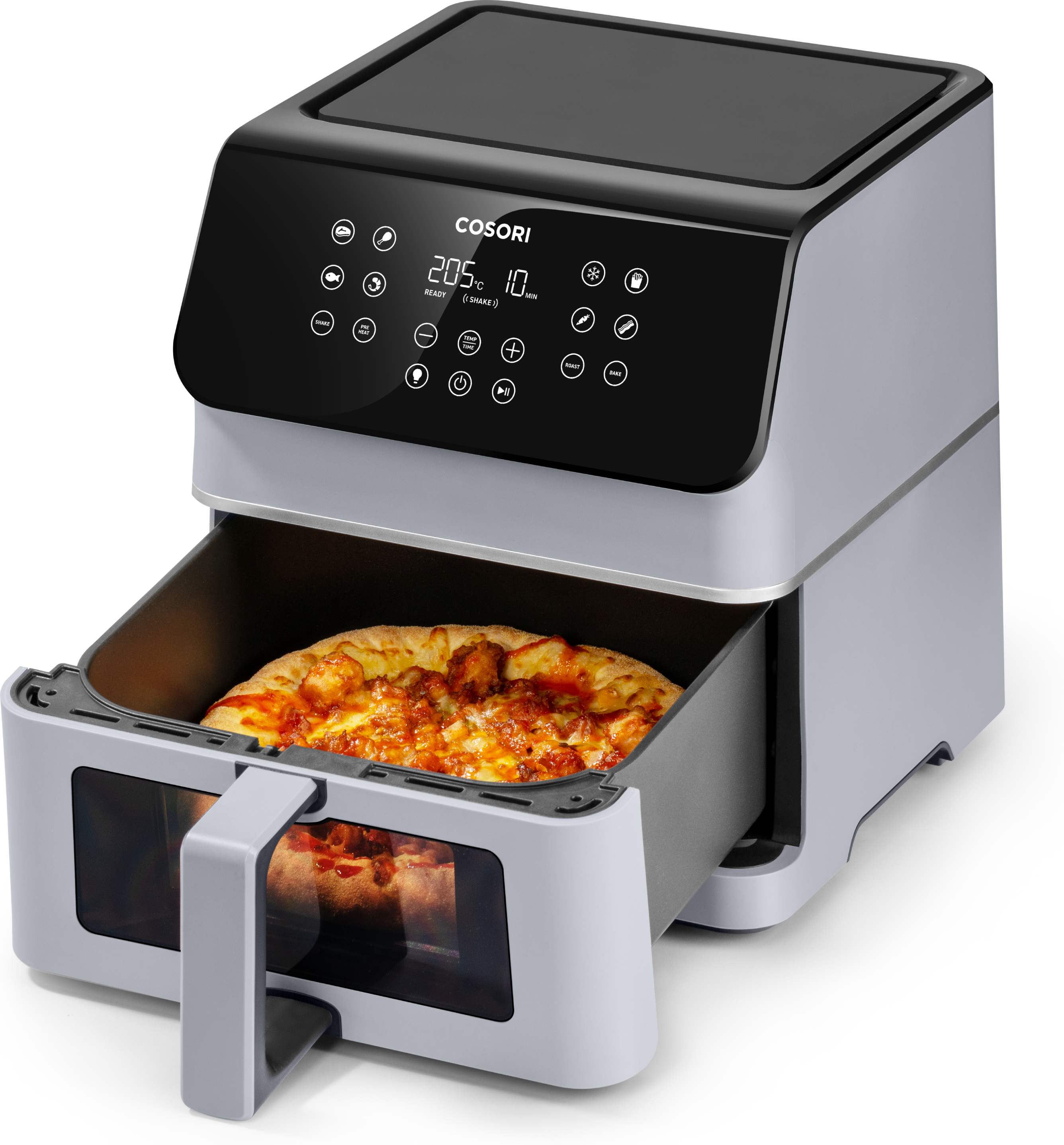 Cosori Premium Ⅱ Plus 6.2 L airfryer, harmaa