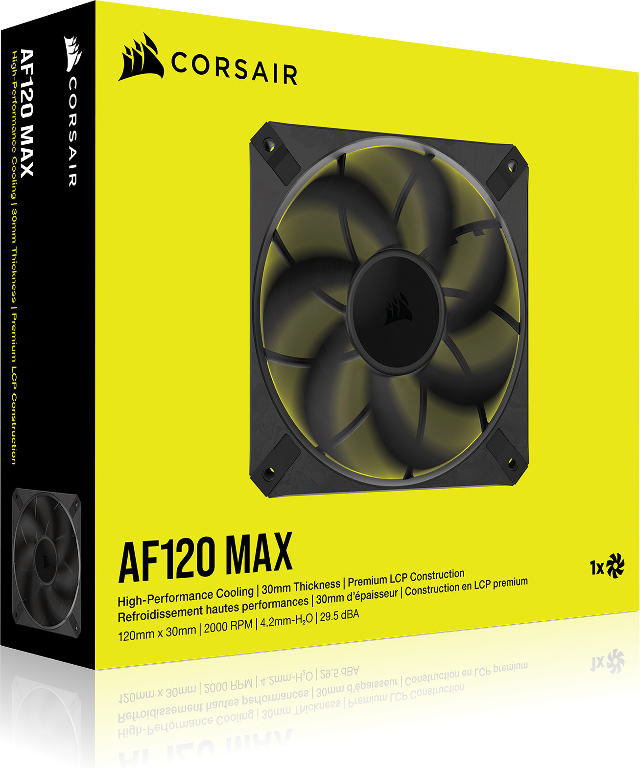 Corsair RS120 MAX PWM -tuuletin, 120 mm