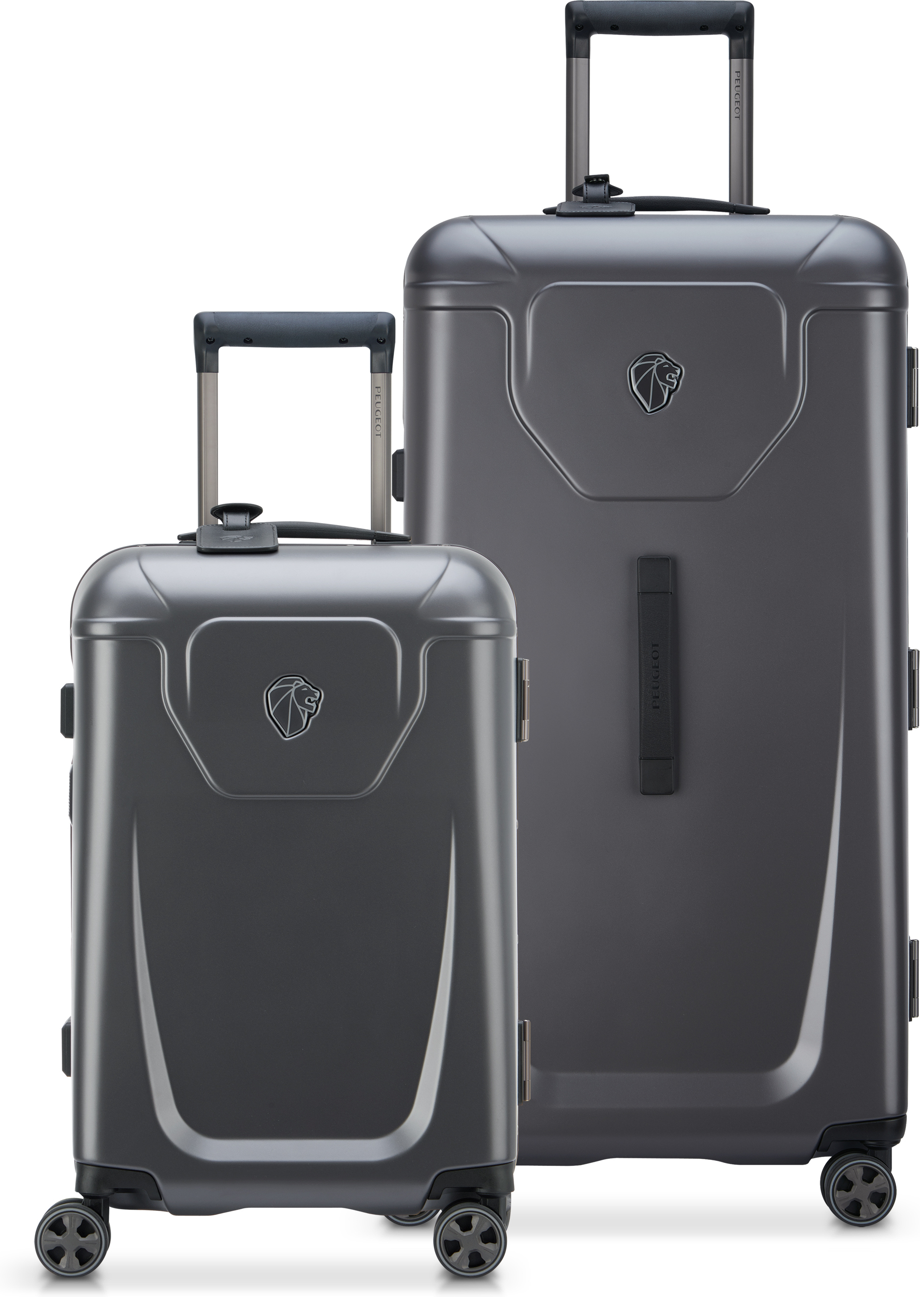 Delsey Peugeot Voyages 80 cm -matkalaukku, antrasiitti
