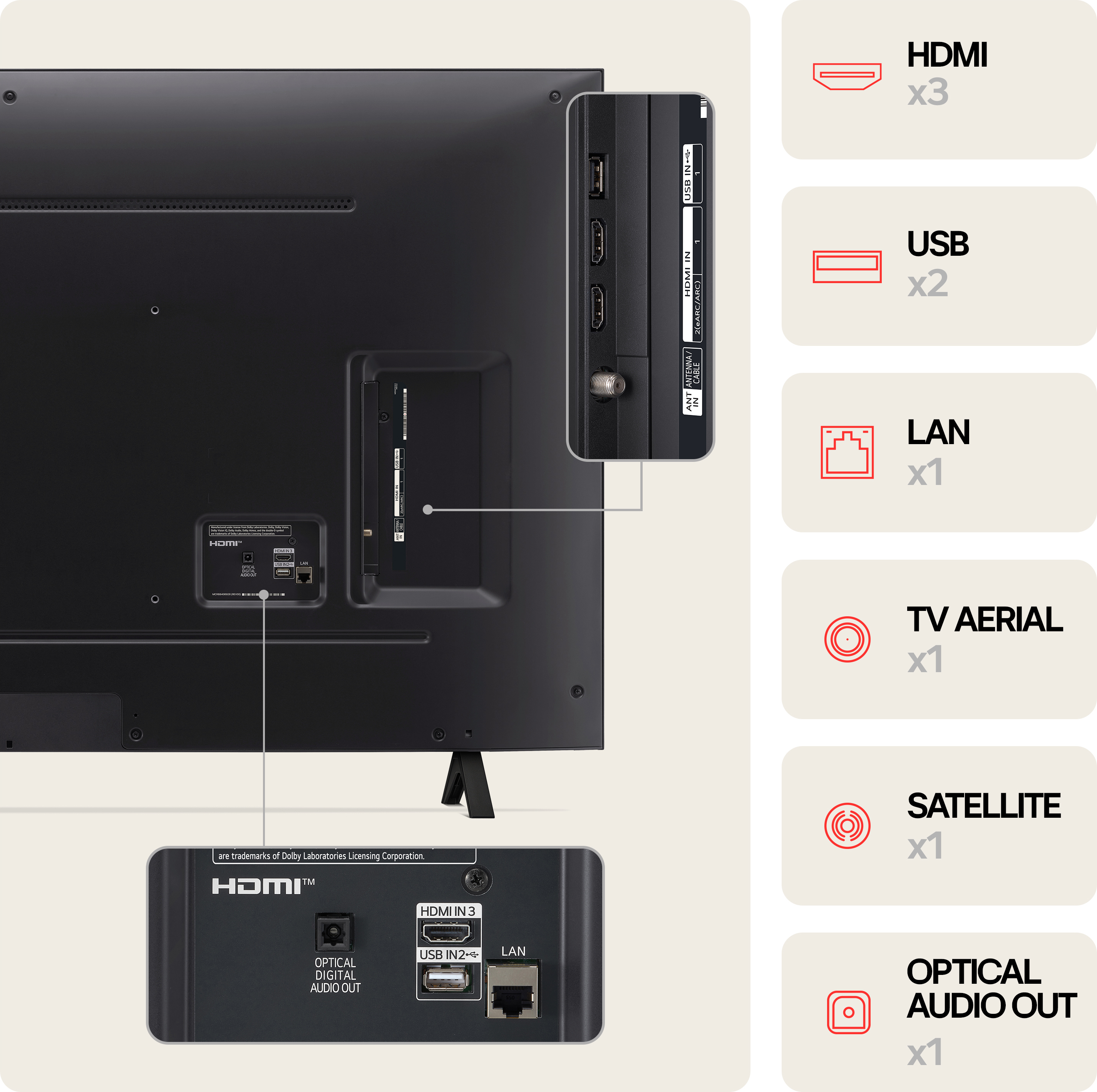 LG 43'' NANO 82 – 4K TV (2024)
