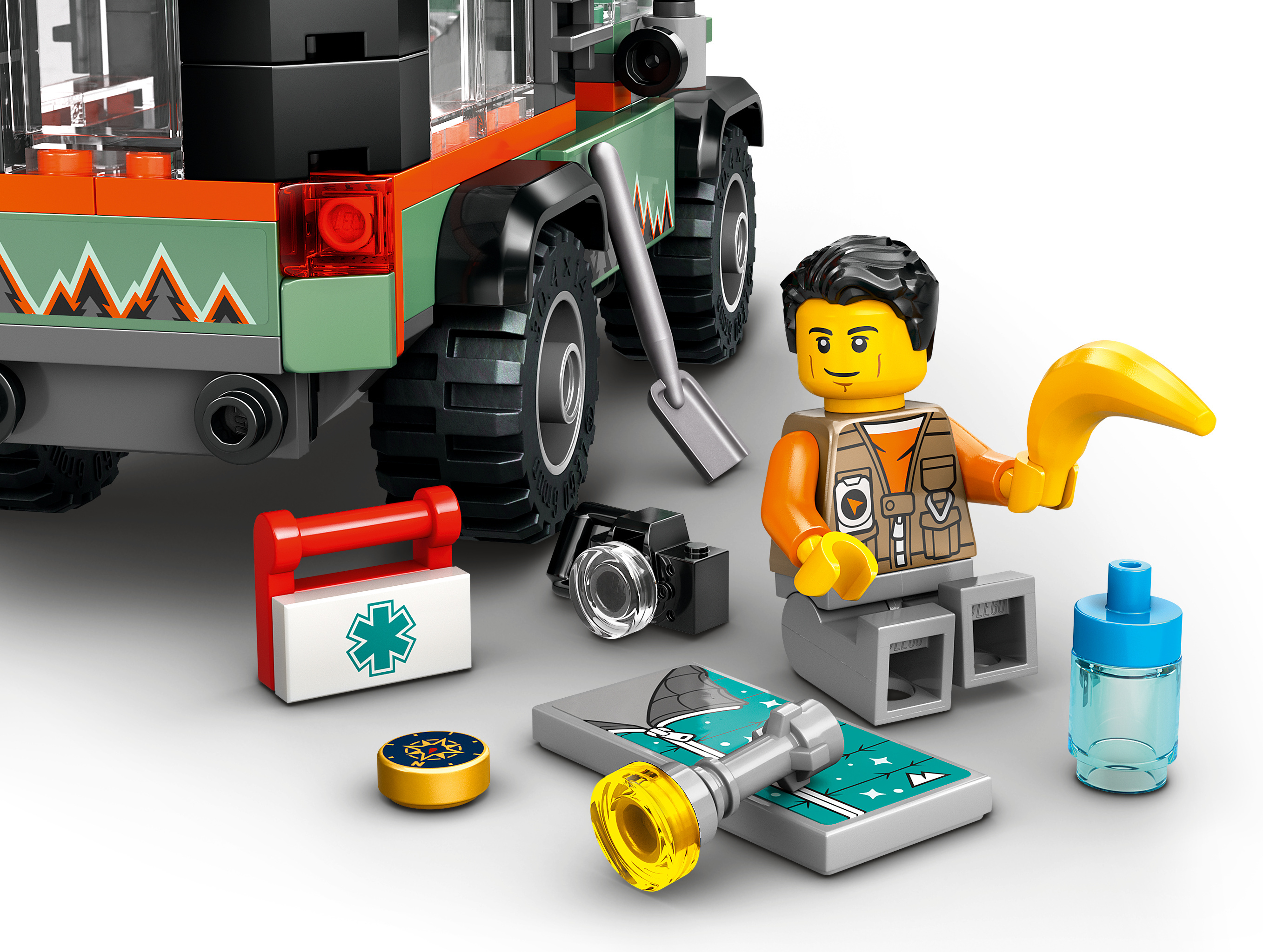 LEGO City 60447 – Nelivetoinen vuoristomaastoauto