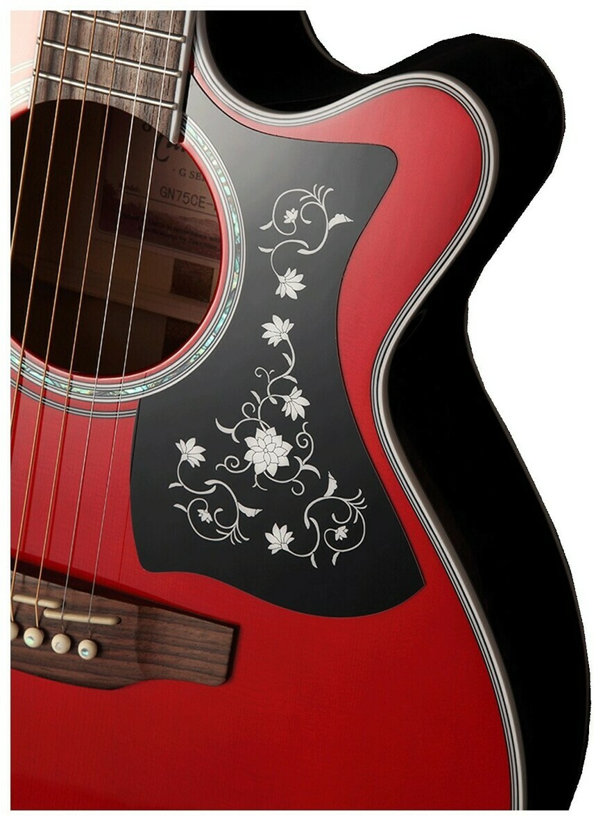 Takamine GN75CE-WR -elektroakustinen kitara, Wine Red