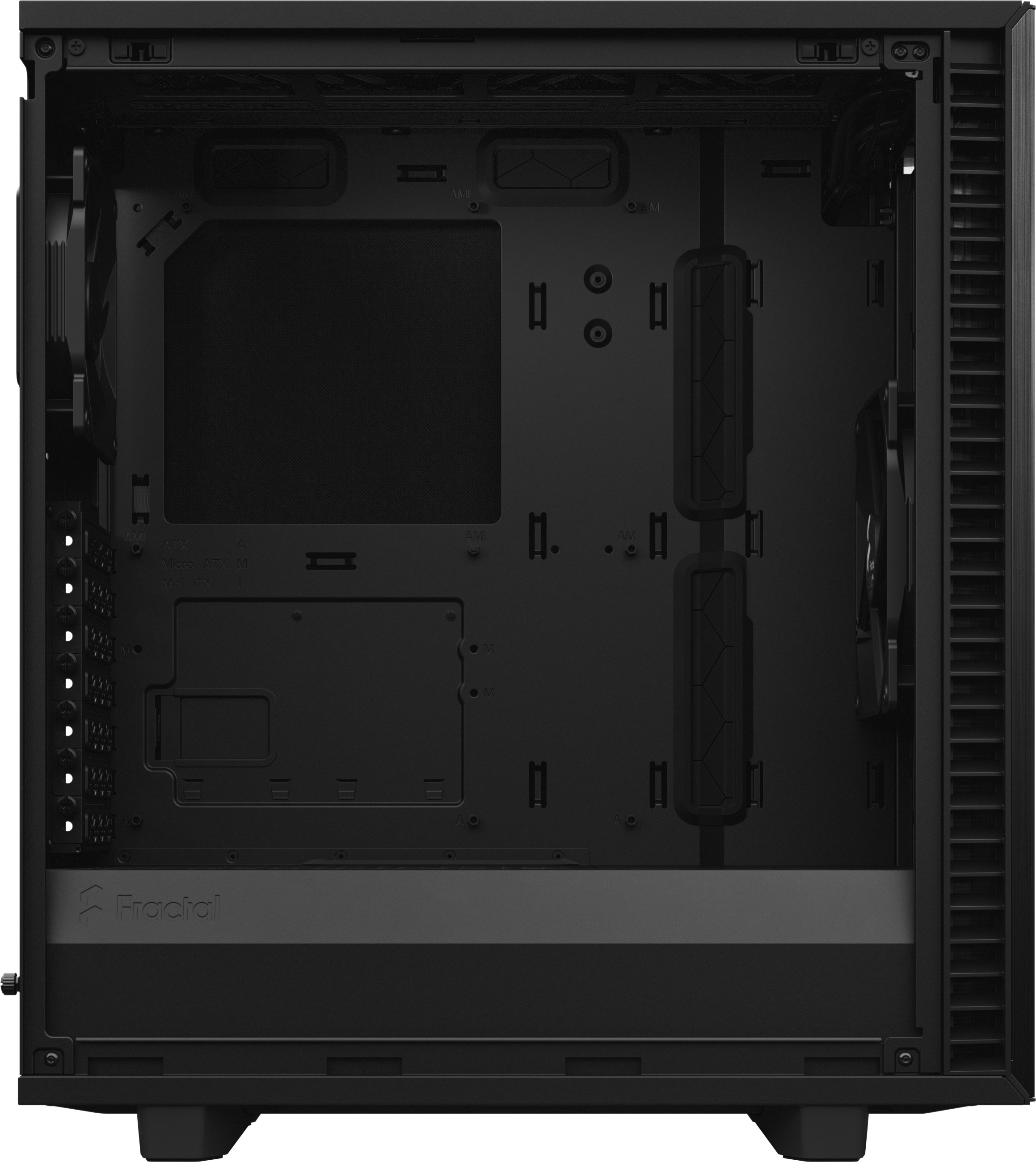 Fractal Design Define 7 Compact ATX-kotelo ikkunalla, musta