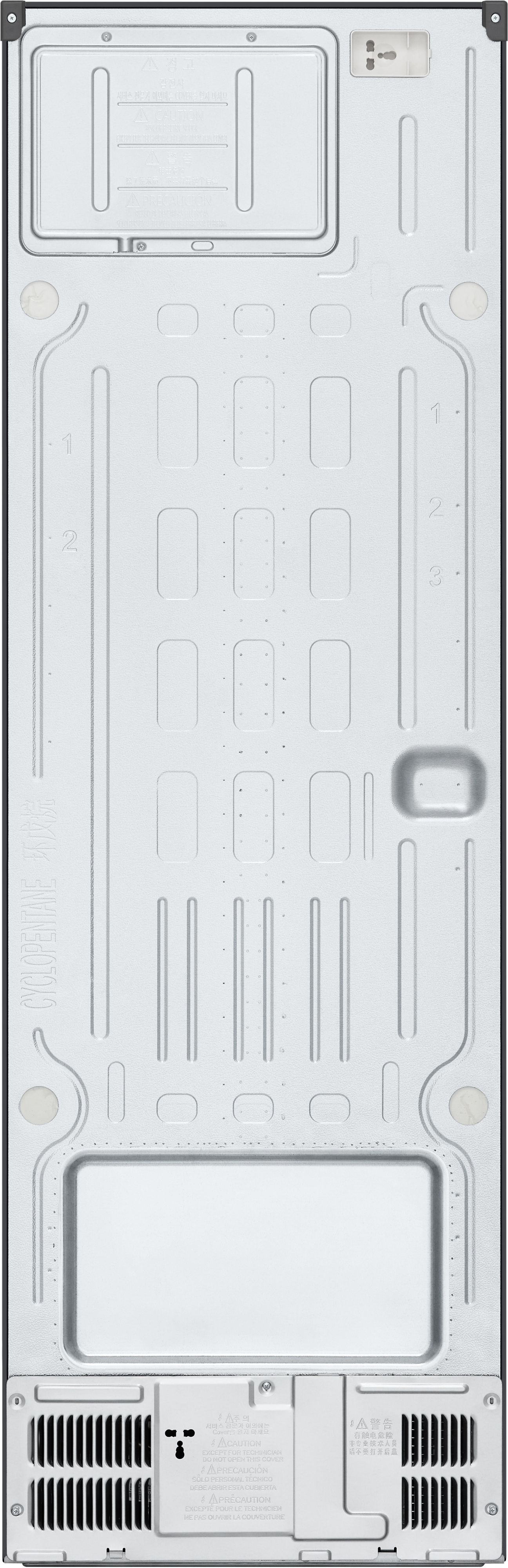 LG GLT71MCCSZ jääkaappi, musta teräs