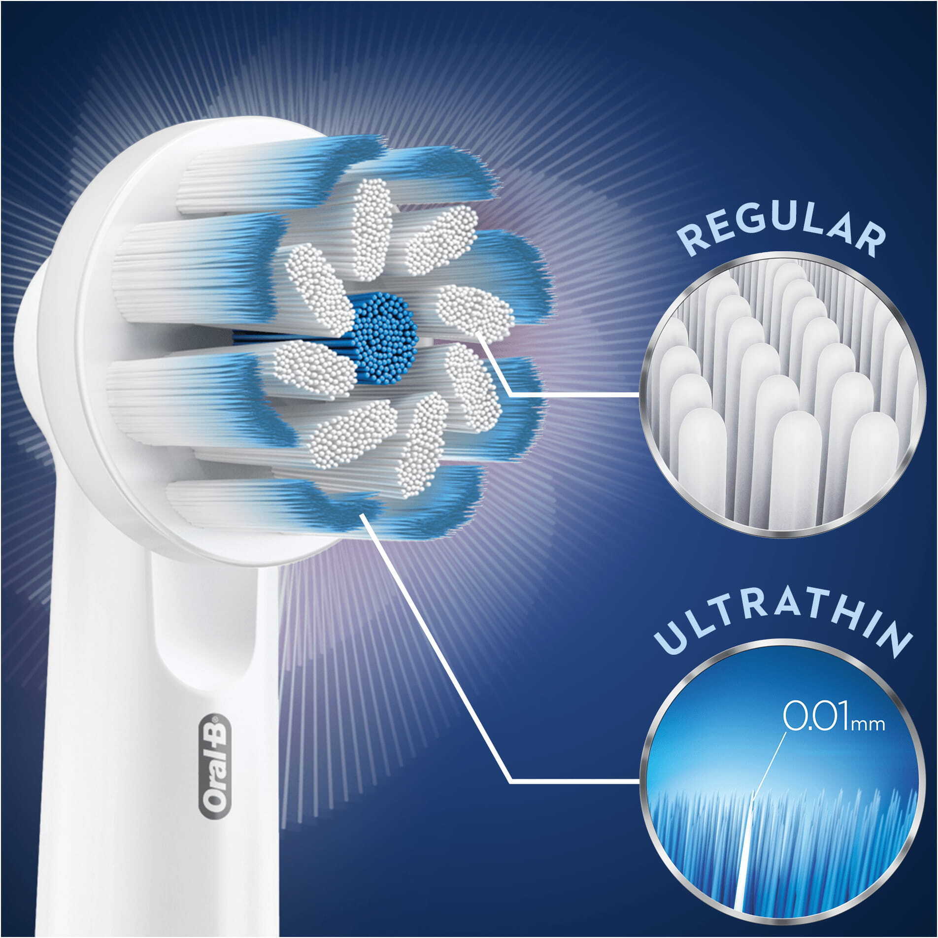 Oral-B Sensitive Clean -vaihtoharja, 9 kpl