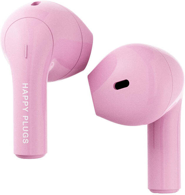 Happy Plugs Joy -nappikuulokkeet, vaaleanpunainen