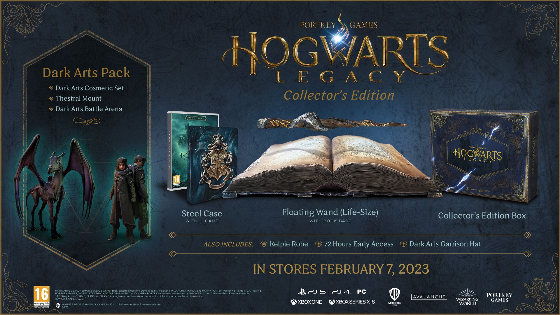 Hogwarts Legacy Collectors Edition Peli Ps5 