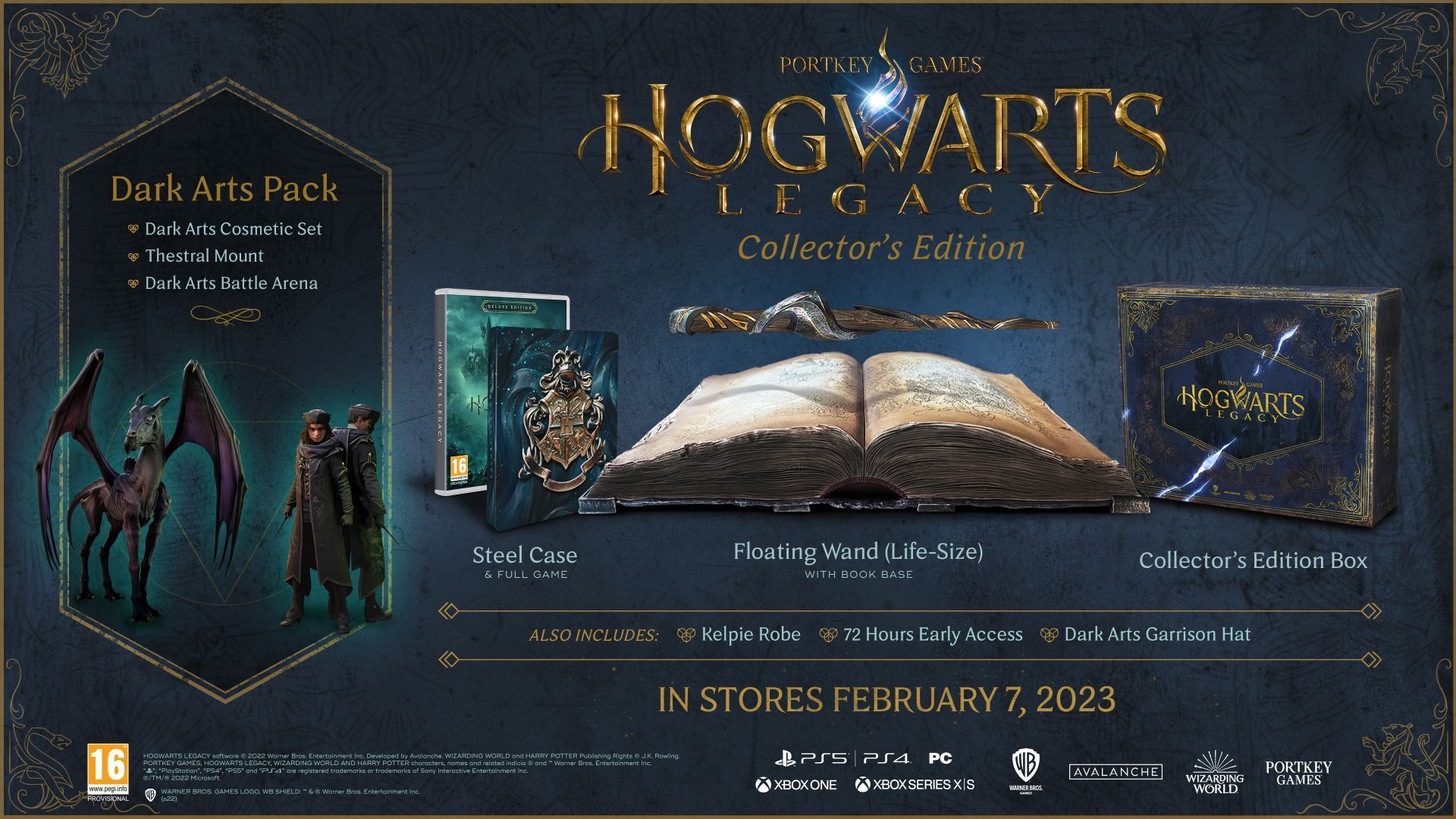 Hogwarts Legacy Collector s Edition peli PS5 Verkkokauppa