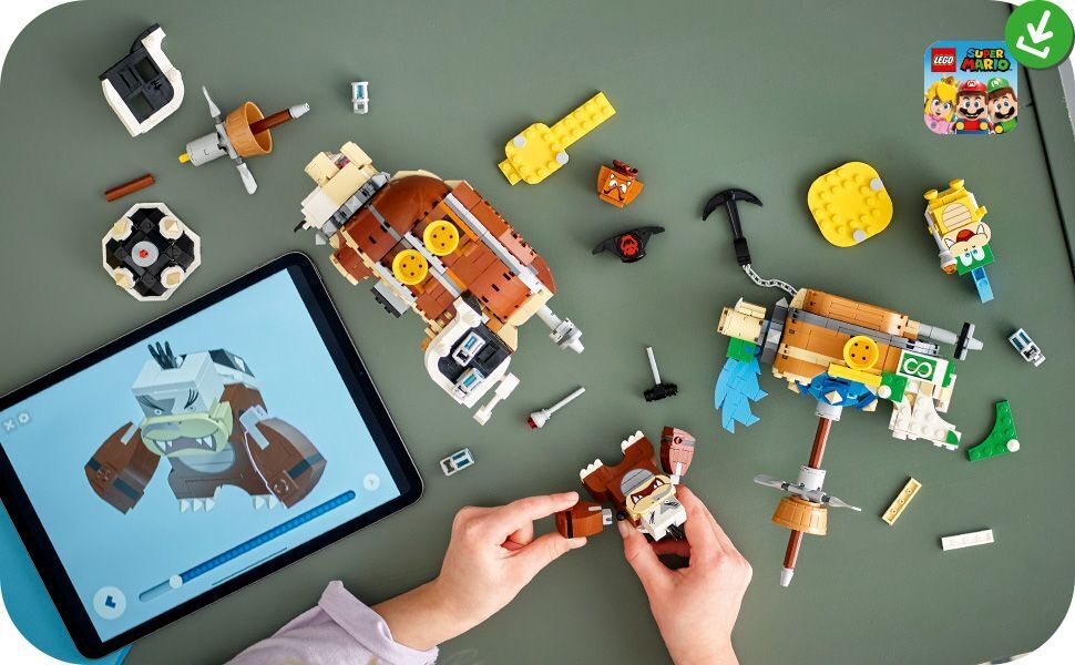 LEGO Super Mario 71427 - Larryn ja Mortonin ilma-alukset ‑laajennussarja